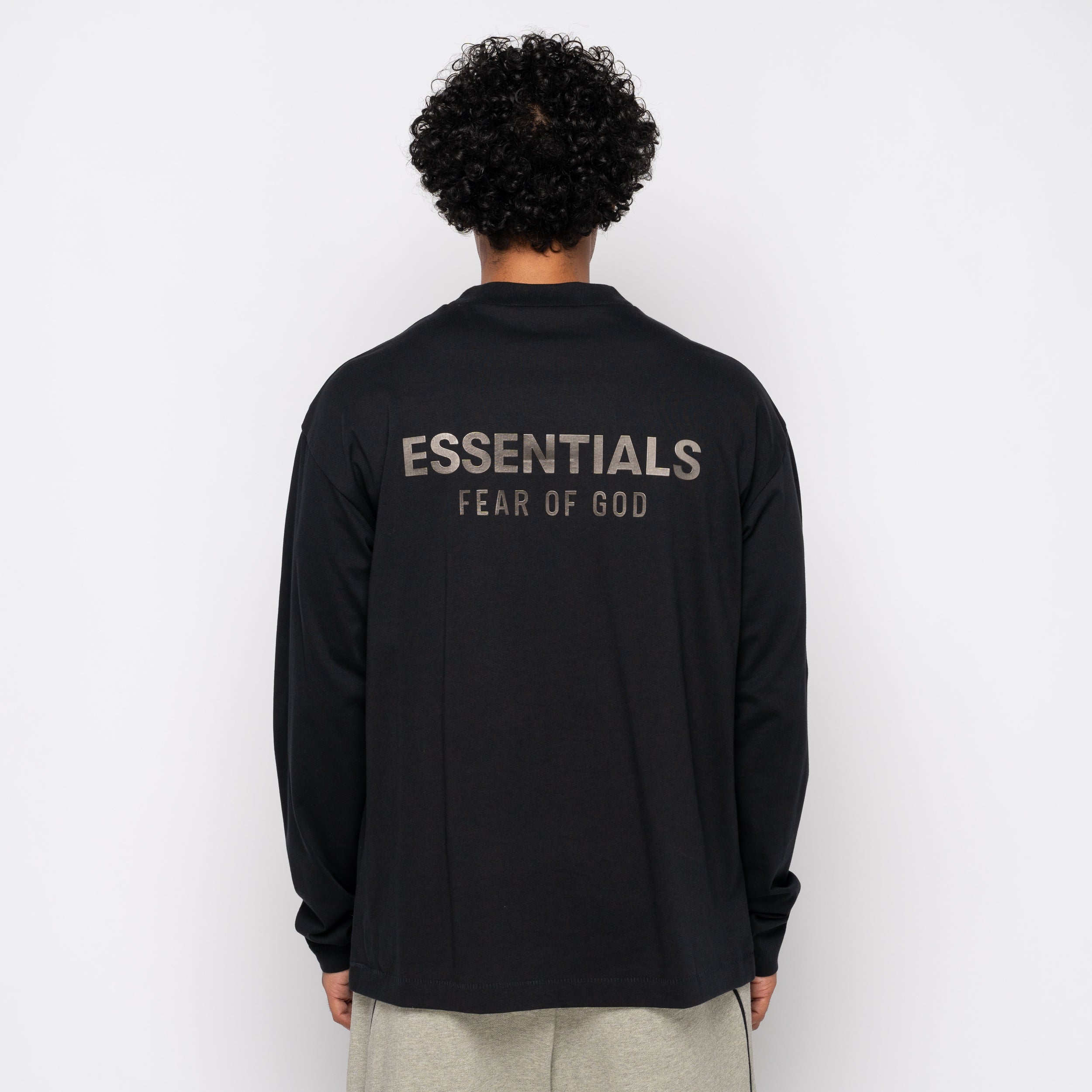 Classic Long Sleeve Tee Jet Black 125SP254200F