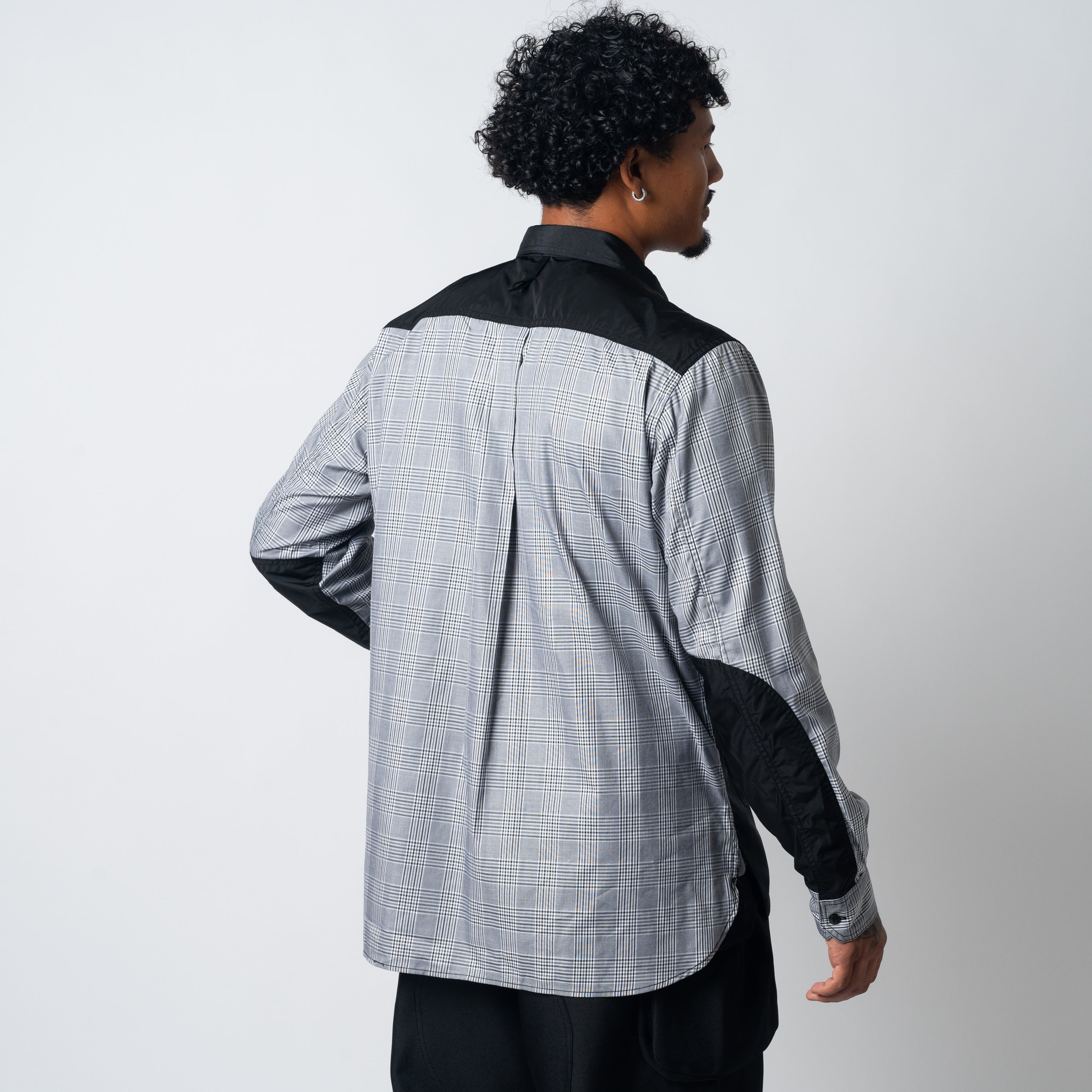 Junya Watanabe MAN Zip-up Shirt Jacket WL-B002-051-1 Black