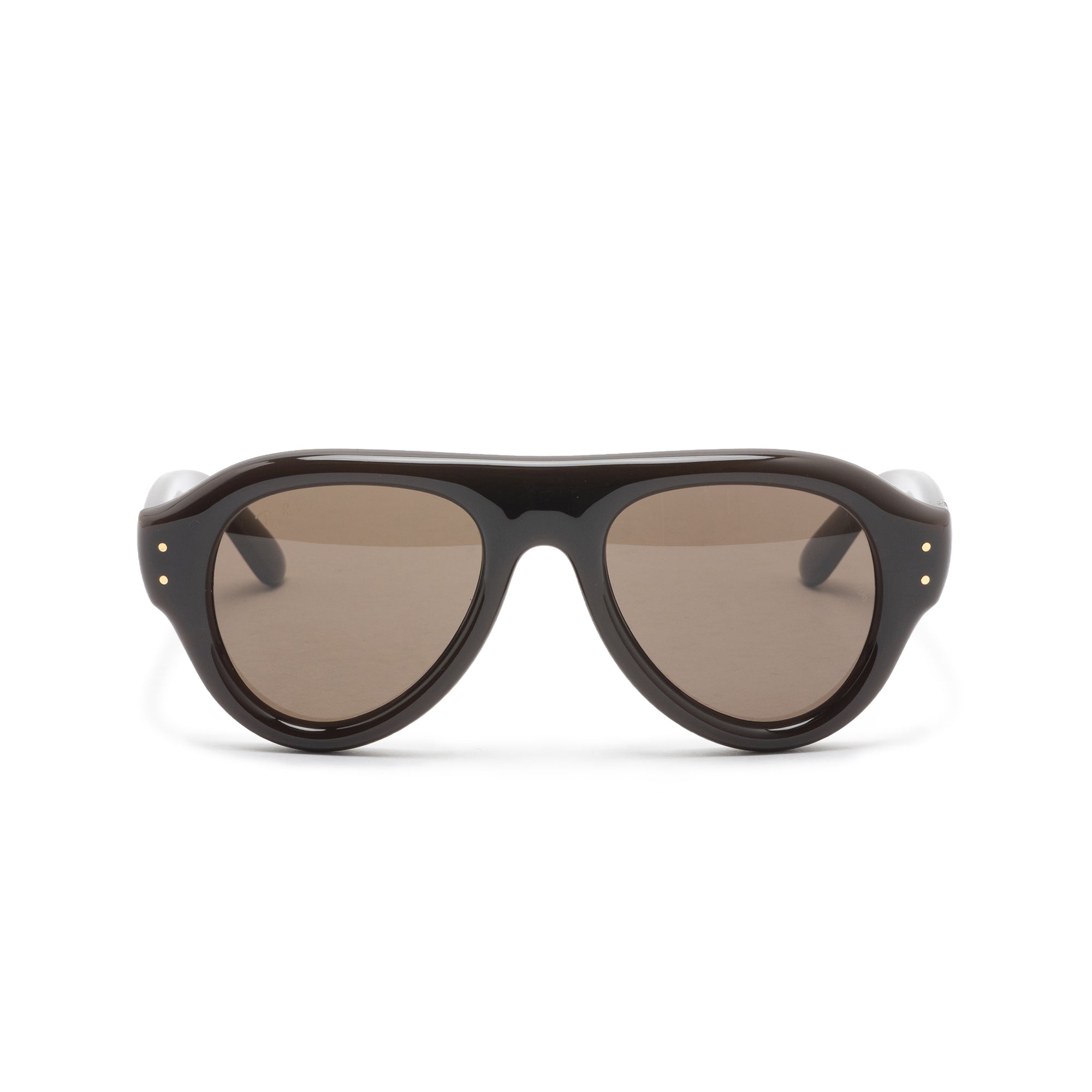 Aviator Puffer Dark Brown w/ Dark Brown 4925