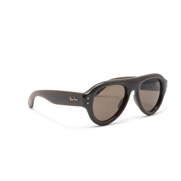 Aviator Puffer Dark Brown w/ Dark Brown 4925