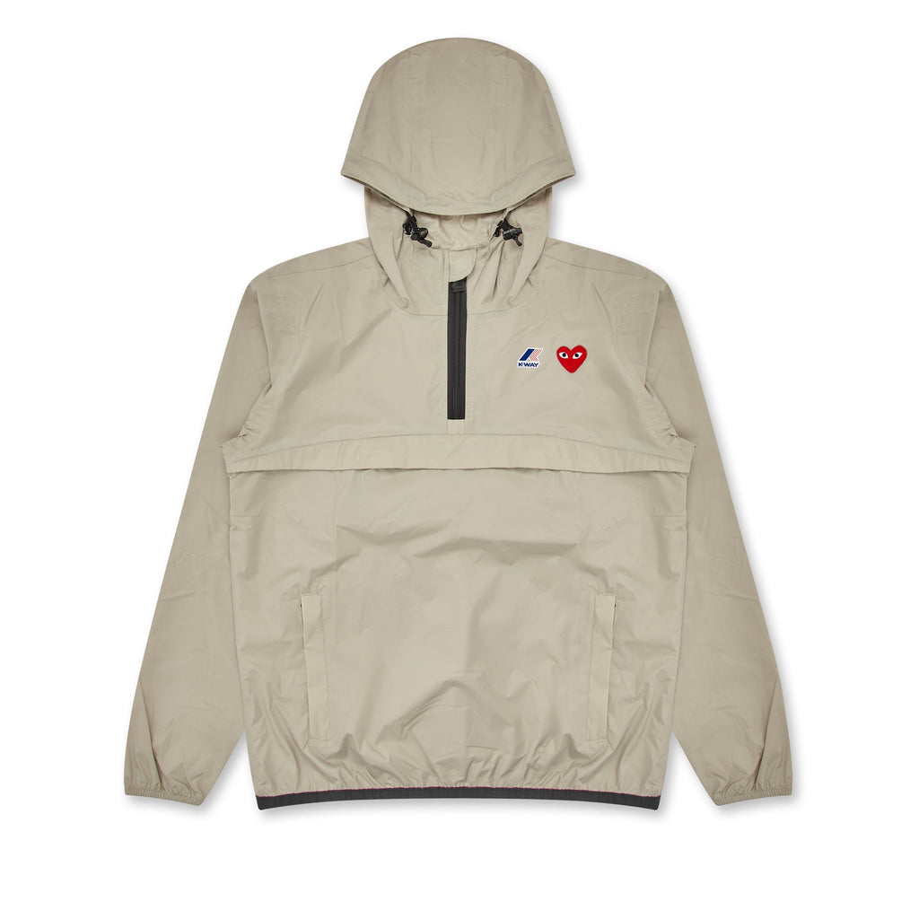 CDG Play K-Way Le Vrai 3.0 Leon Jacket AZ-J052-051-3 Khaki