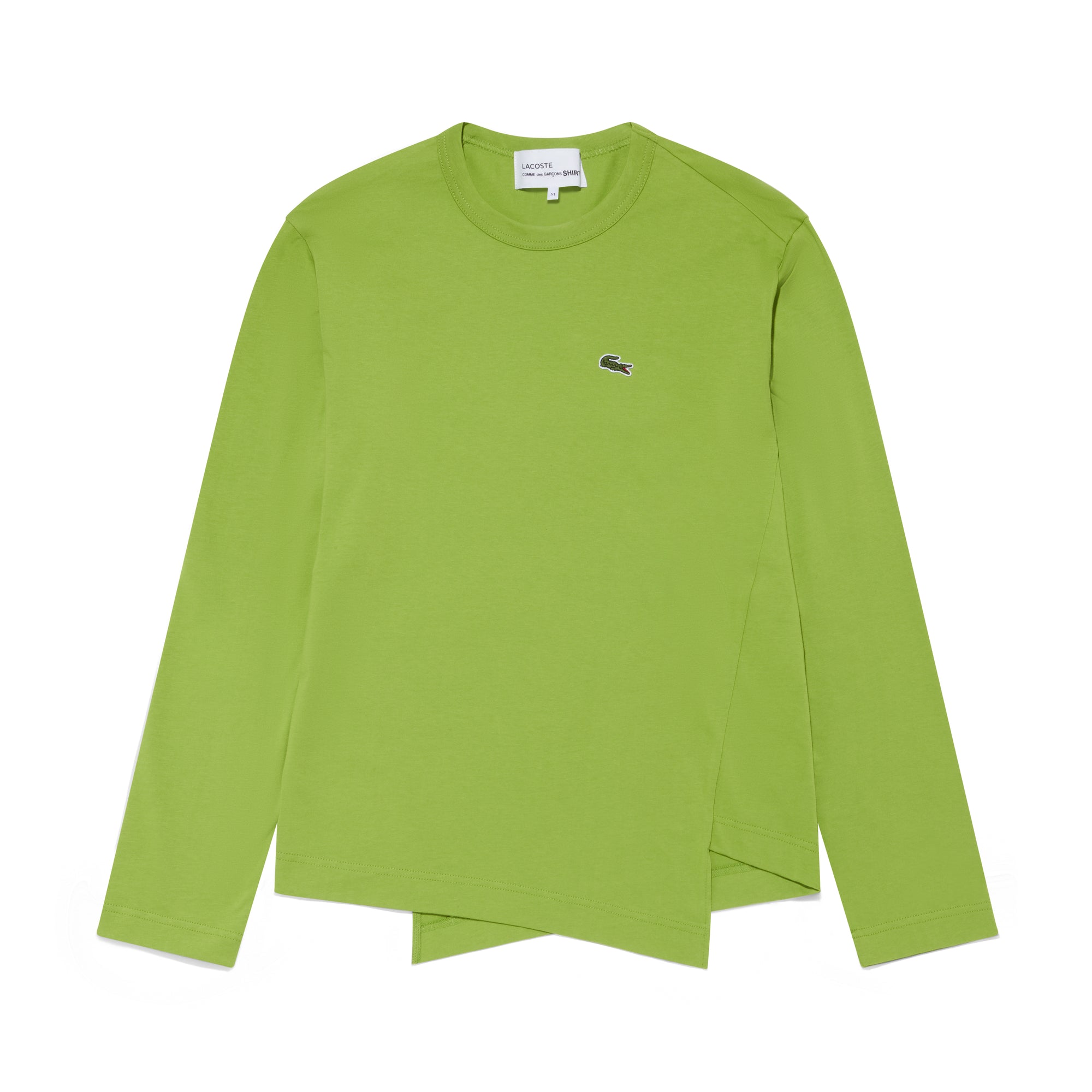 - - SHIRT MeadowsprimaryShops T001 – Asymmetric στο Hem Green Lacoste W23 Διάλεξε Lacoste FL Αξεσουάρ - CDG Tee L/S