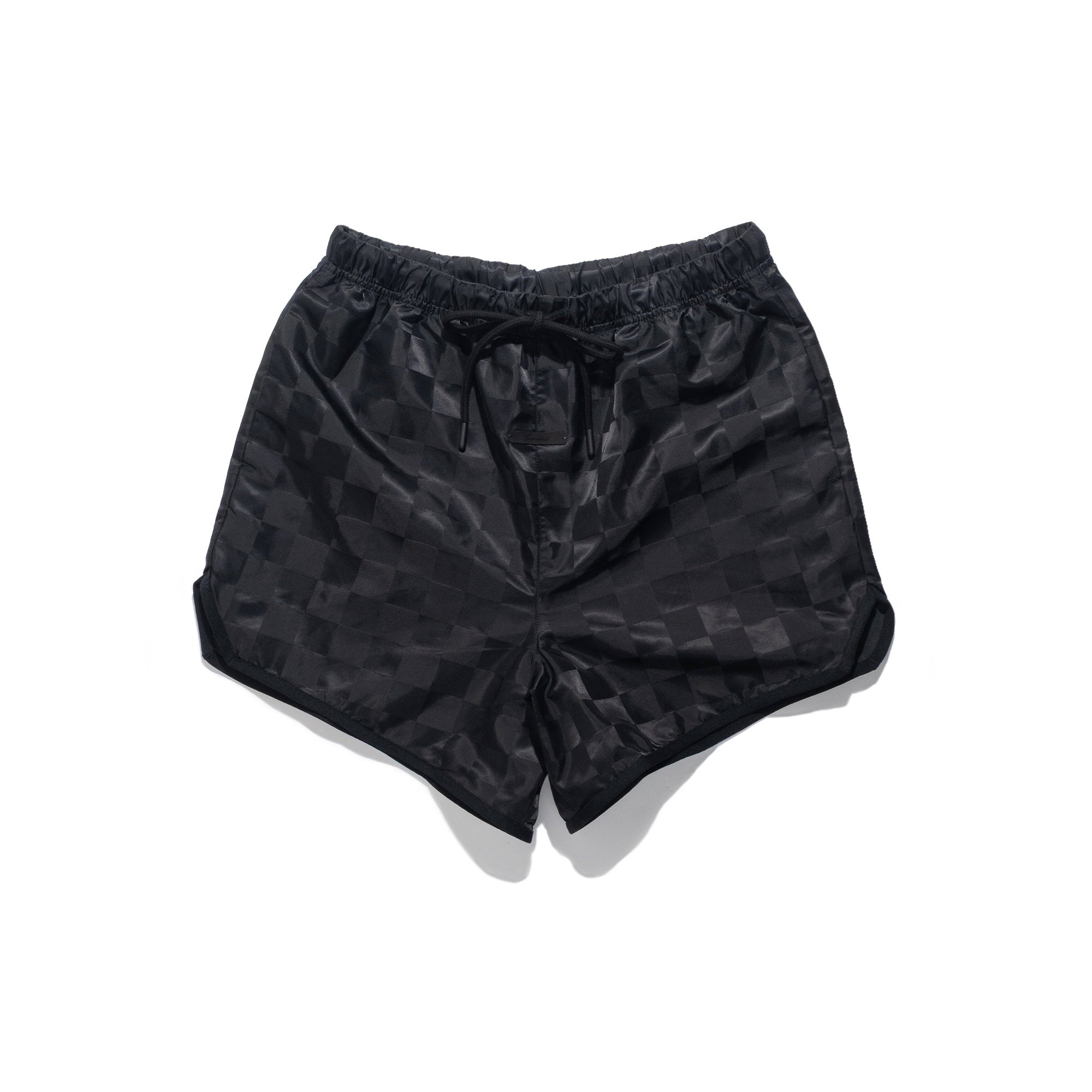 Checkered Gym Short Vintage Black RW00301-0031