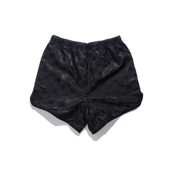 Checkered Gym Short Vintage Black RW00301-0031