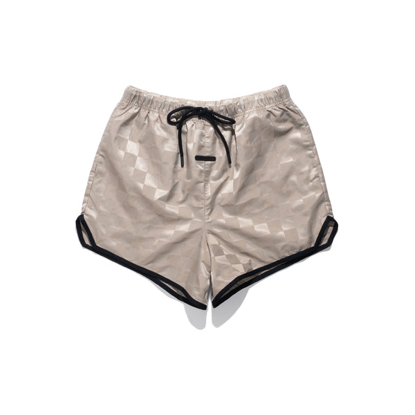 Checkered Gym Shorts Seal RW00301-0225