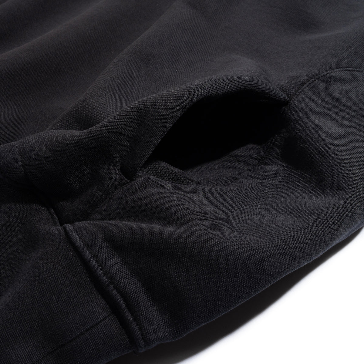 Classic Raglan Hoodie Washed Black RW01623-0314
