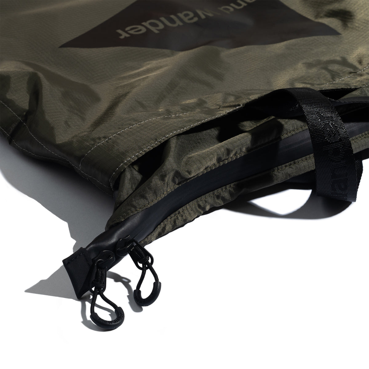 Crispy Rip Logo Tote Bag Khaki 574-6985161