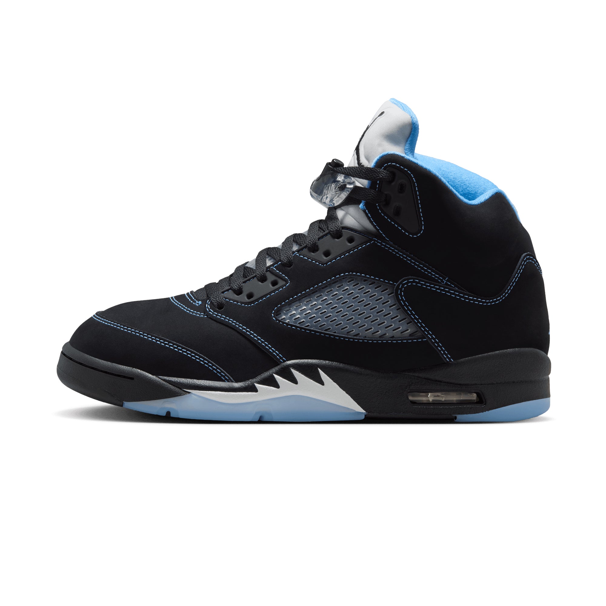 Air Jordan 5 Black Carolina BLACK/UNIVERSITY BLUE DD0587-008