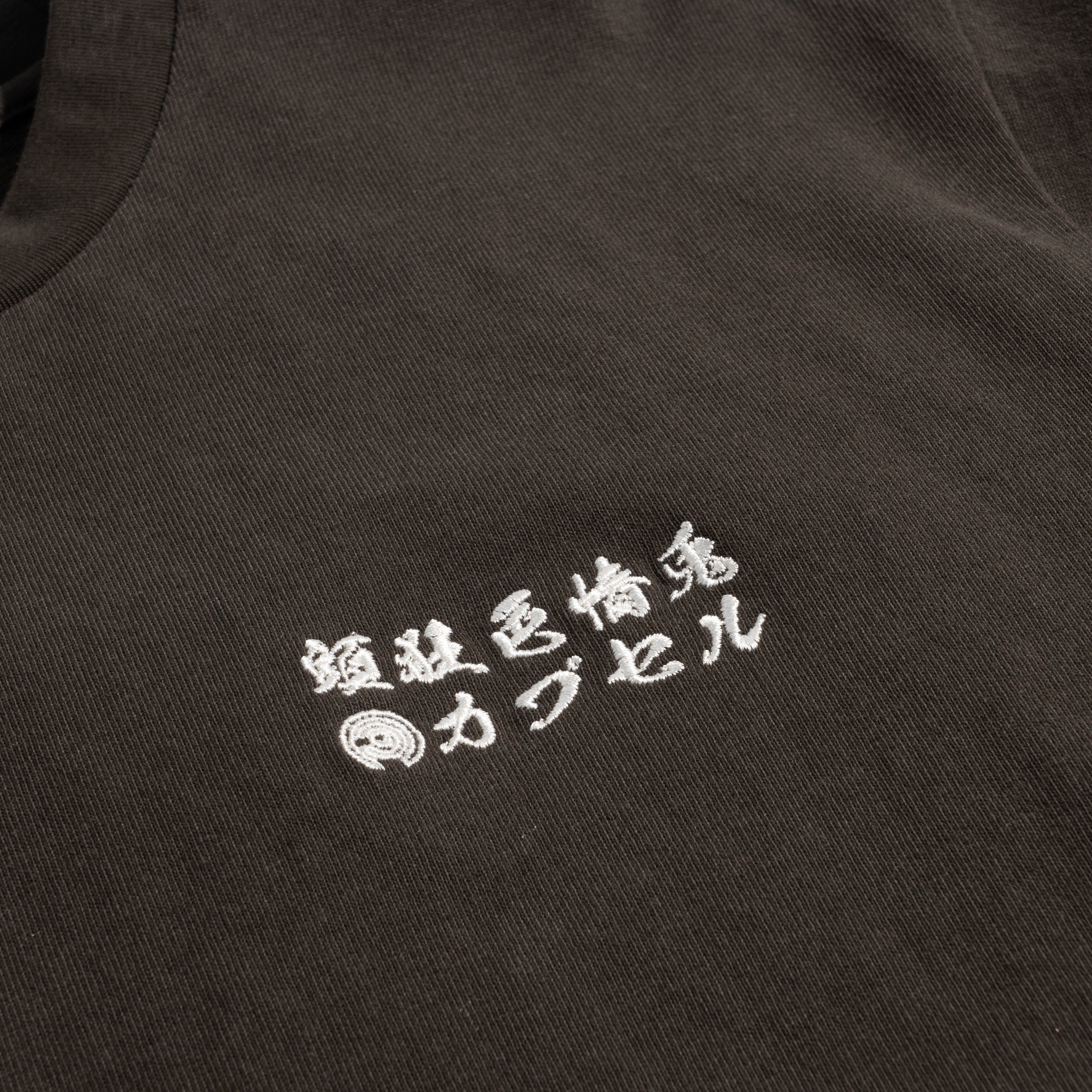 FR2 x Capsule Embroidery Souvenir Tee Washed Black FRC3572