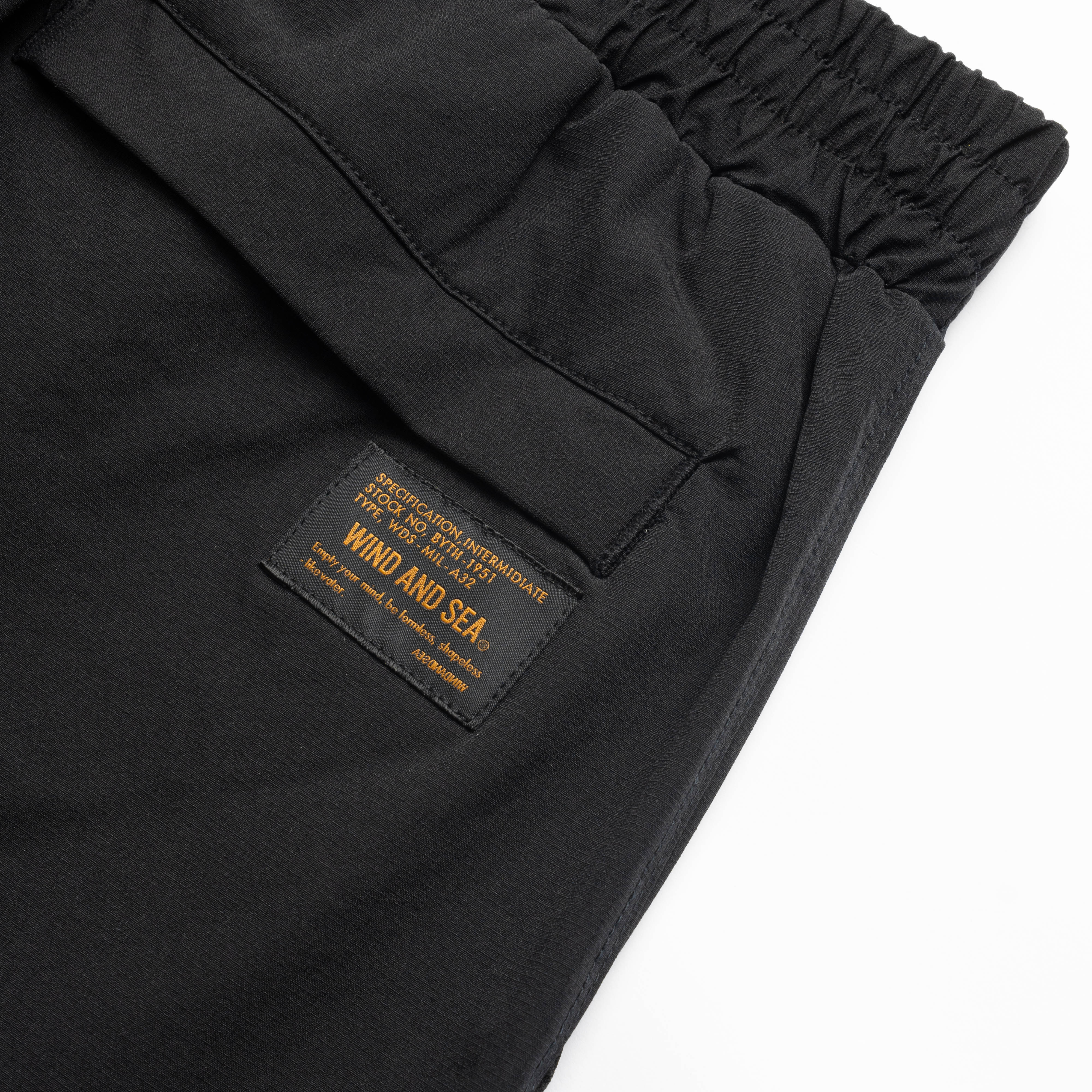 Military Surplus Short Pants Black WDS-0-MILS-23-Q3-02