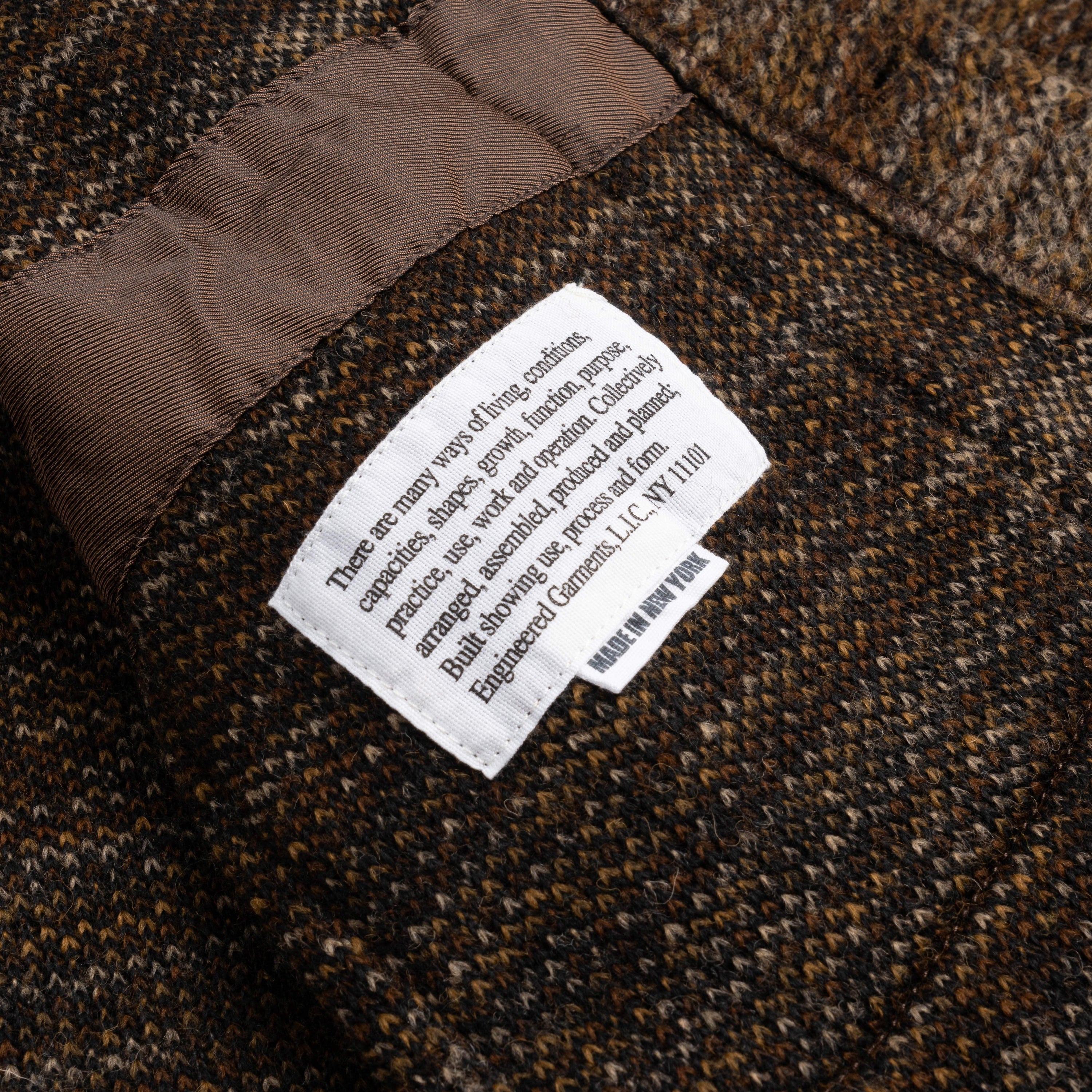 EG Knit Cardigan 23F1B030 Brown Poly/Wool Melange Knit