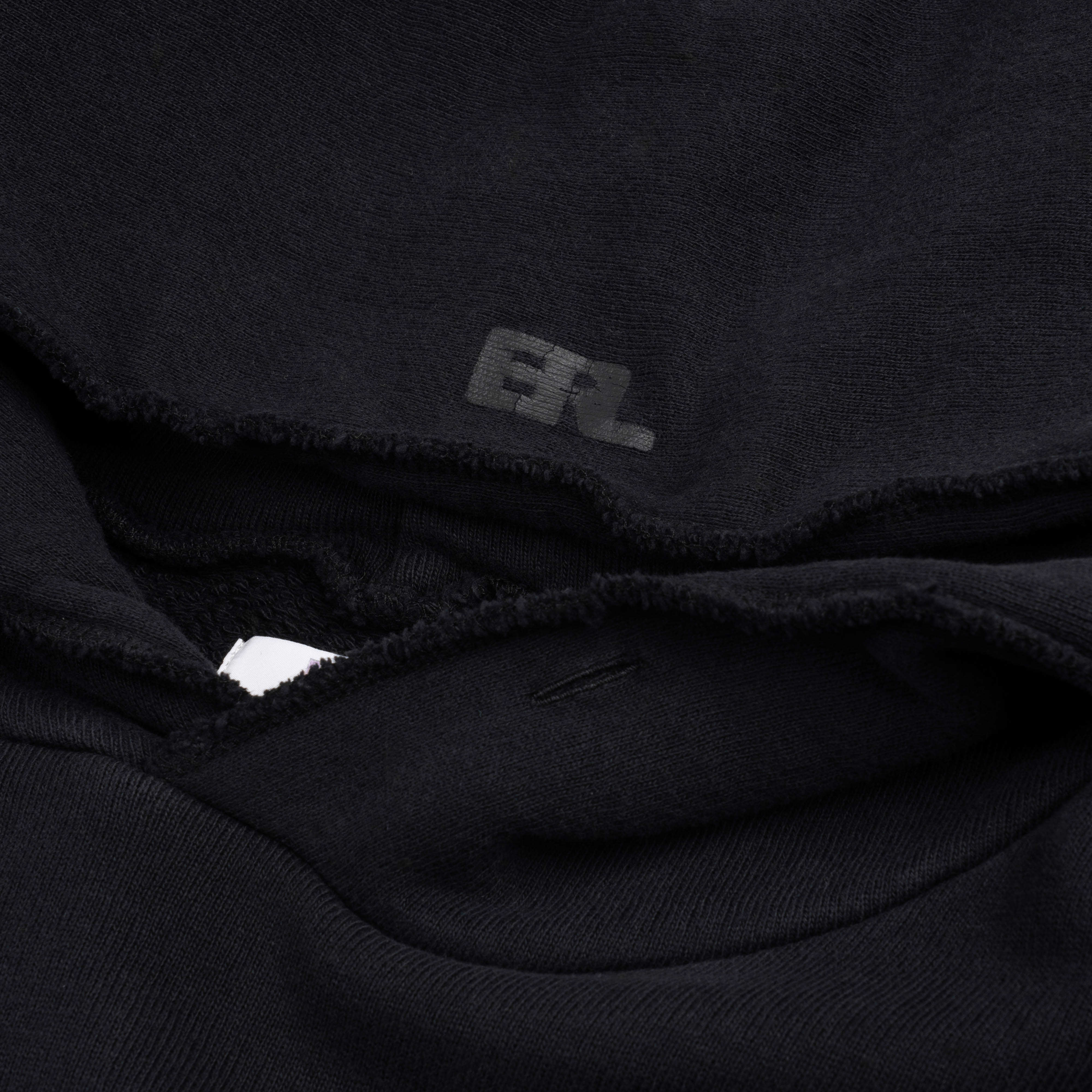 ERL Venice Patch Hoodie Black ERL07T021