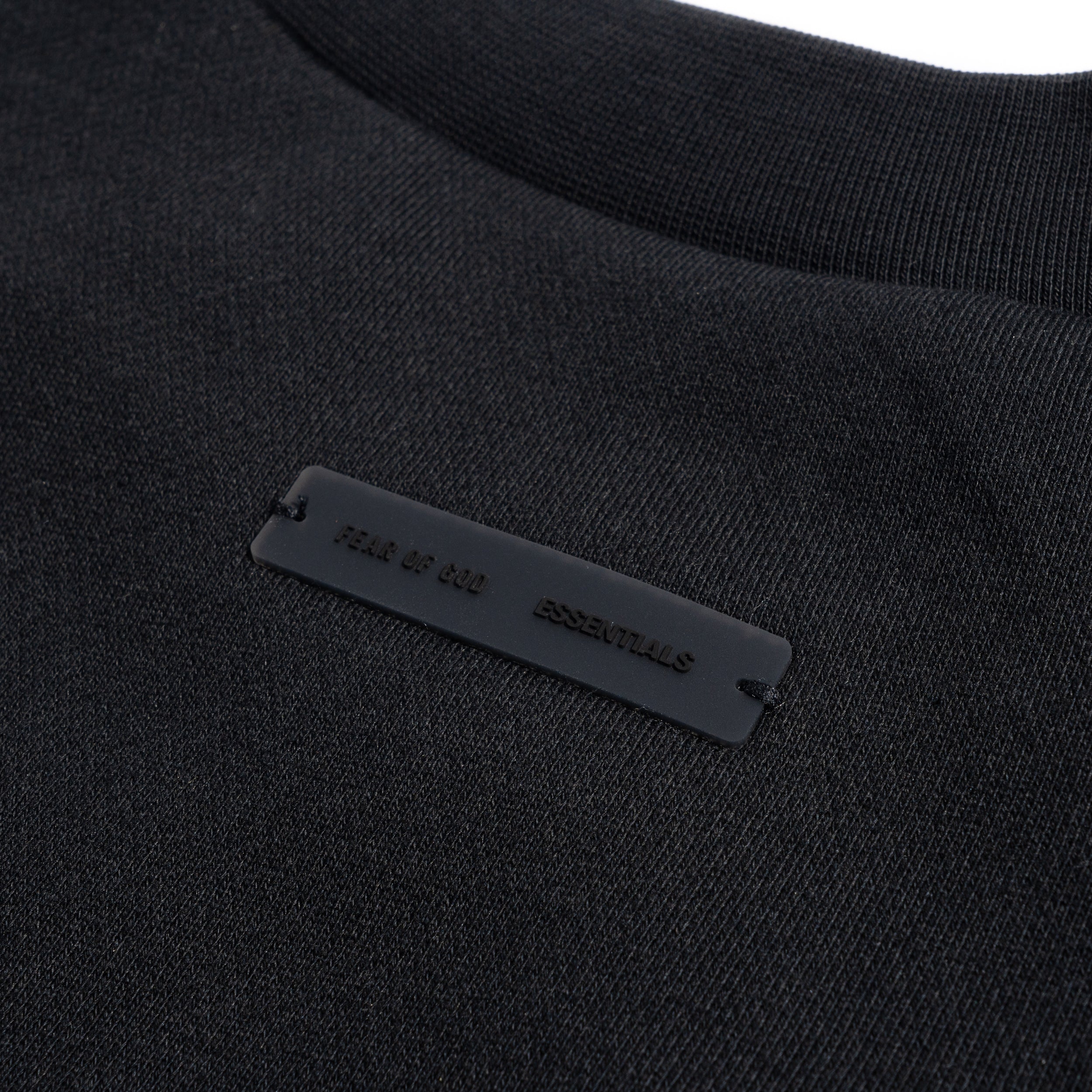 90's Fit Fleece Crewneck Jet Black 192SP256550F