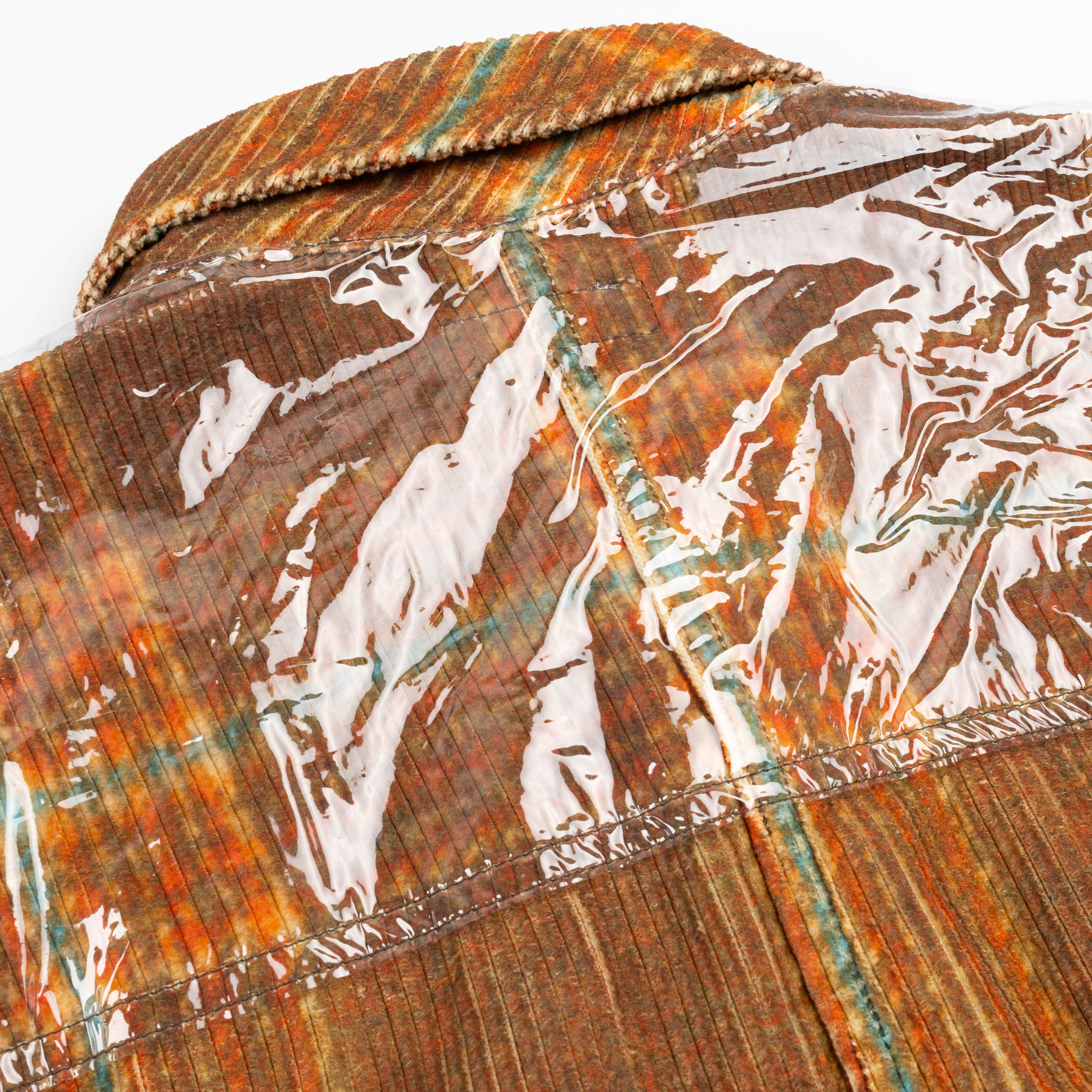 ERL Corduroy Printed Overshirt Brown ERL07B010