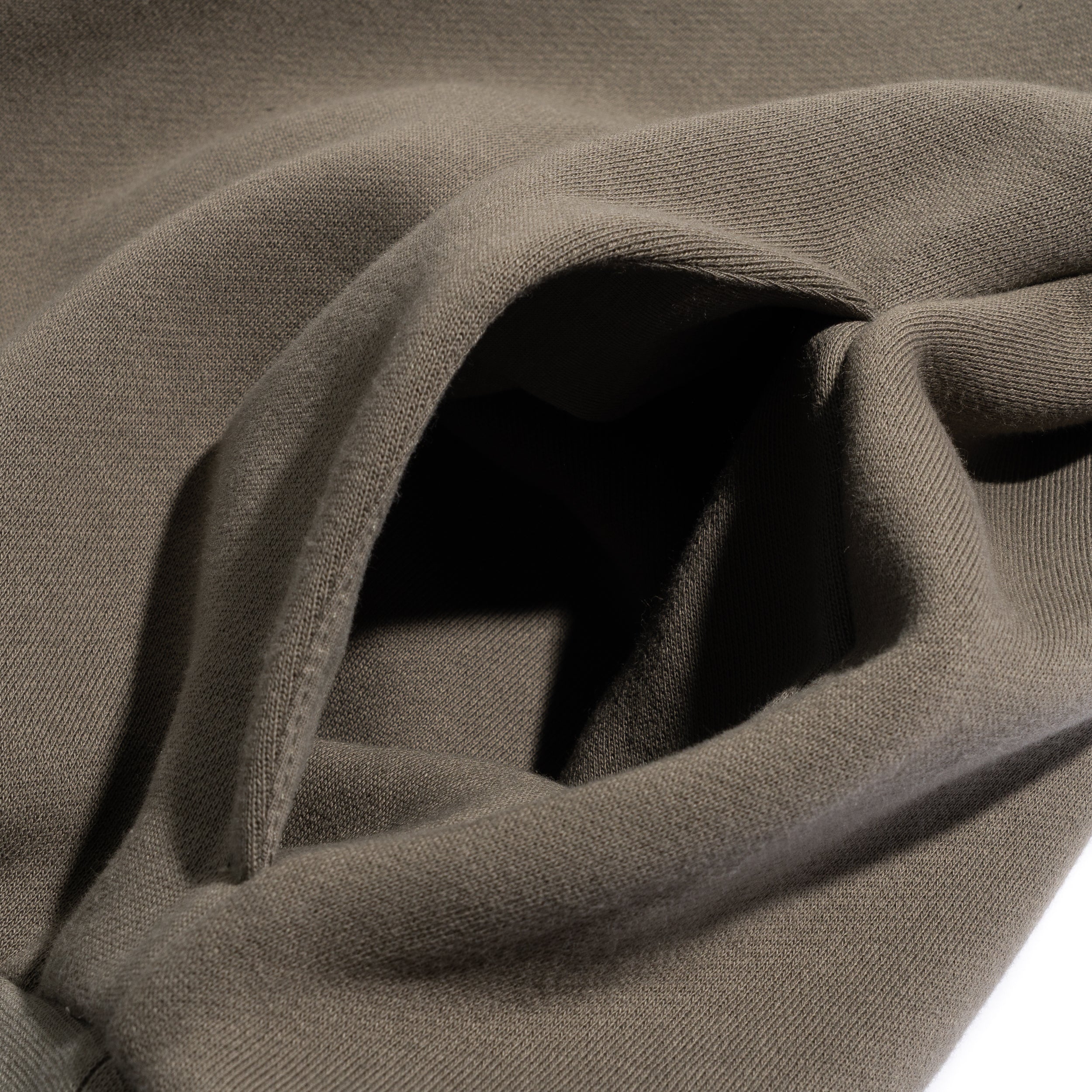 90's Fit Fleece Hoodie Moss 192SP256217F