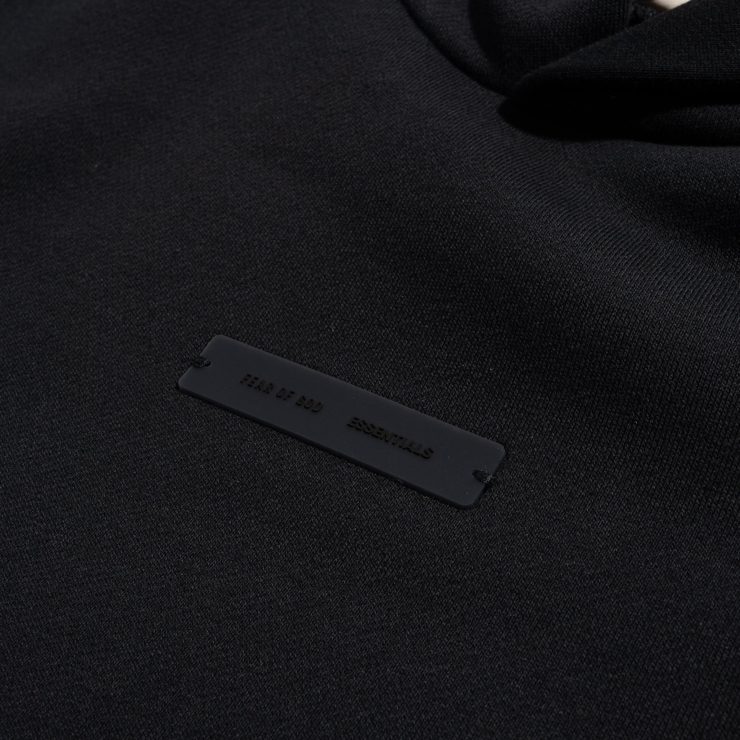 Classic Fit Fleece Pullover Jet Black 192SP252050F