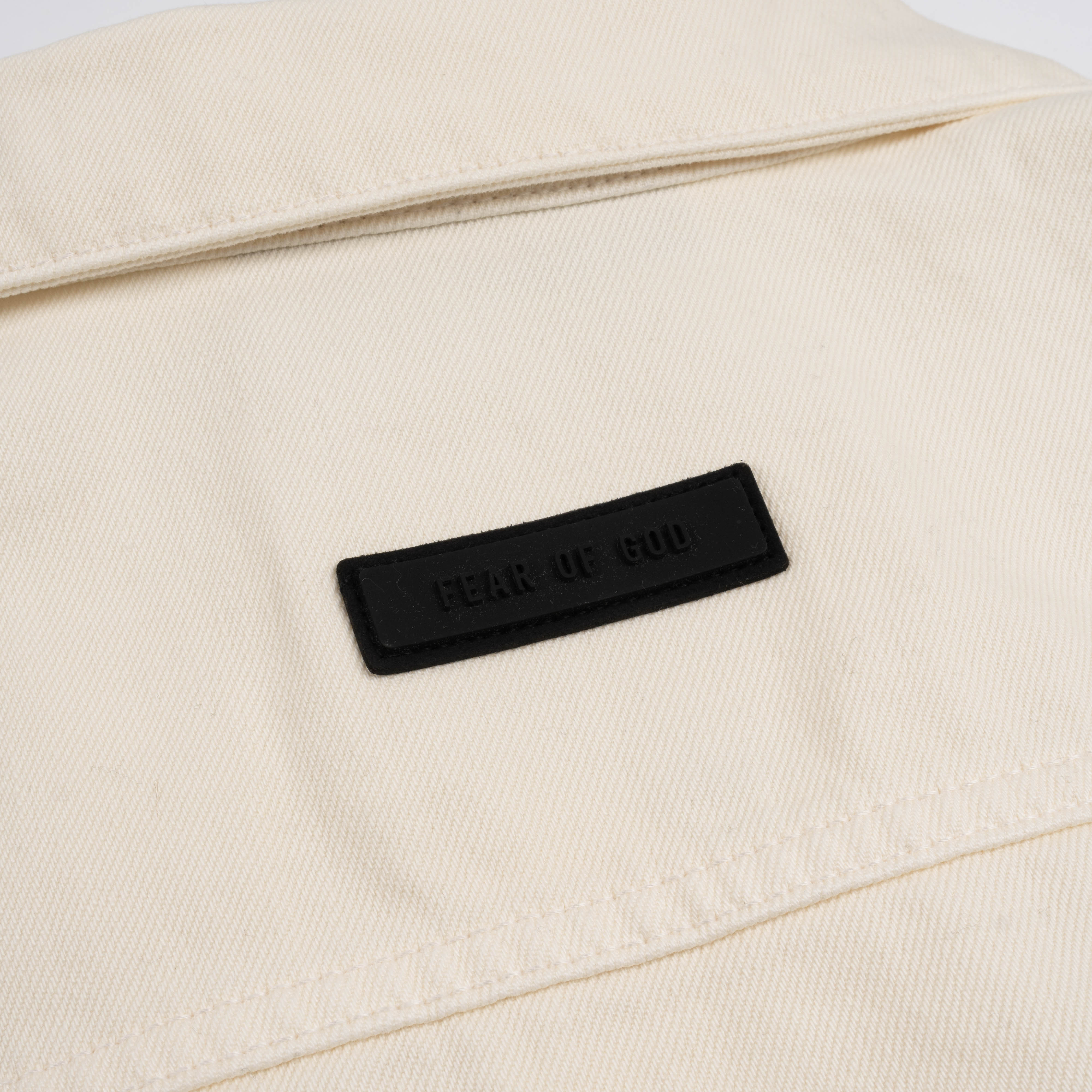Essentials Denim Jacket FW23 Cloud Dancer