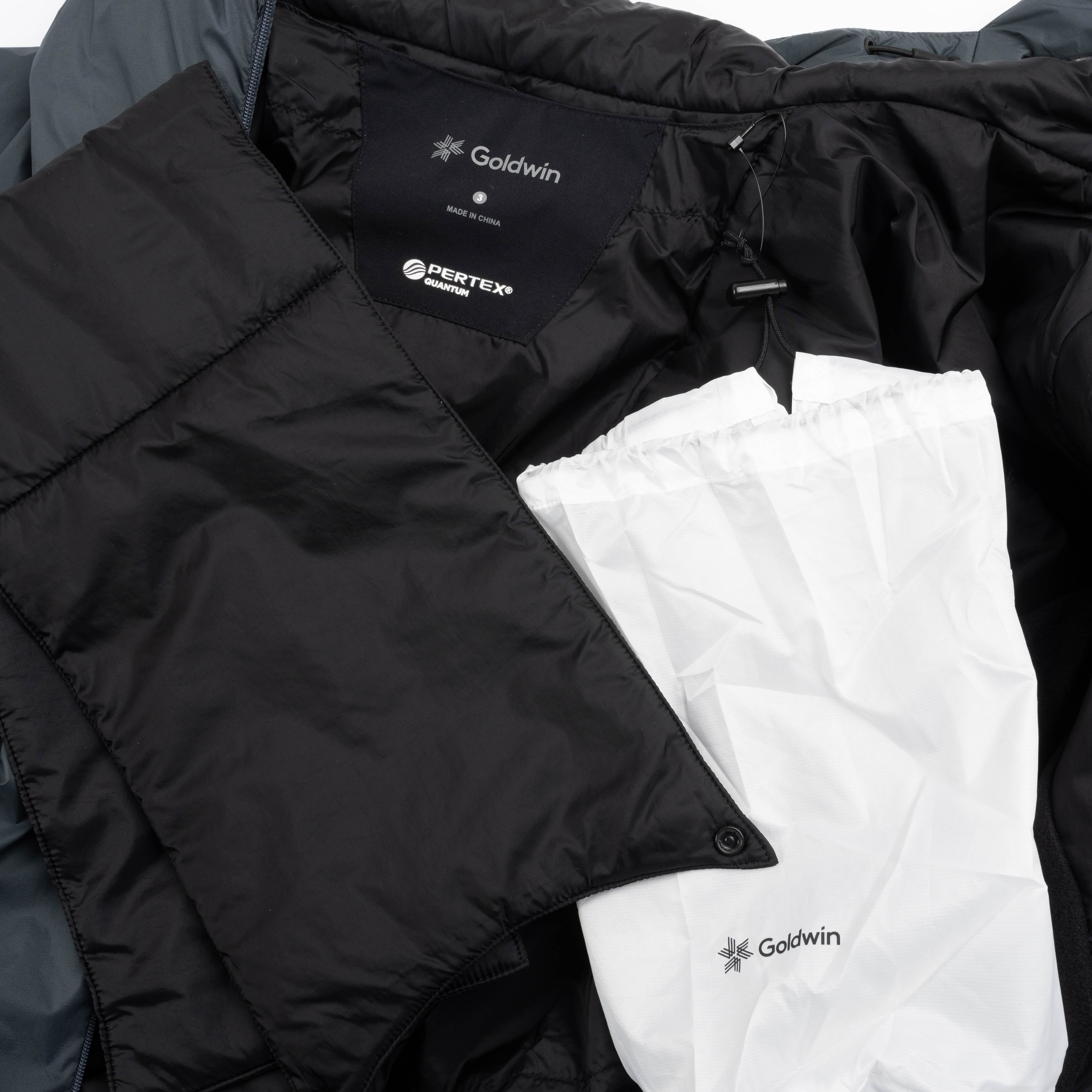 Goldwin Pertex Quantum Padded Warm Jacket Charcoal GA23321