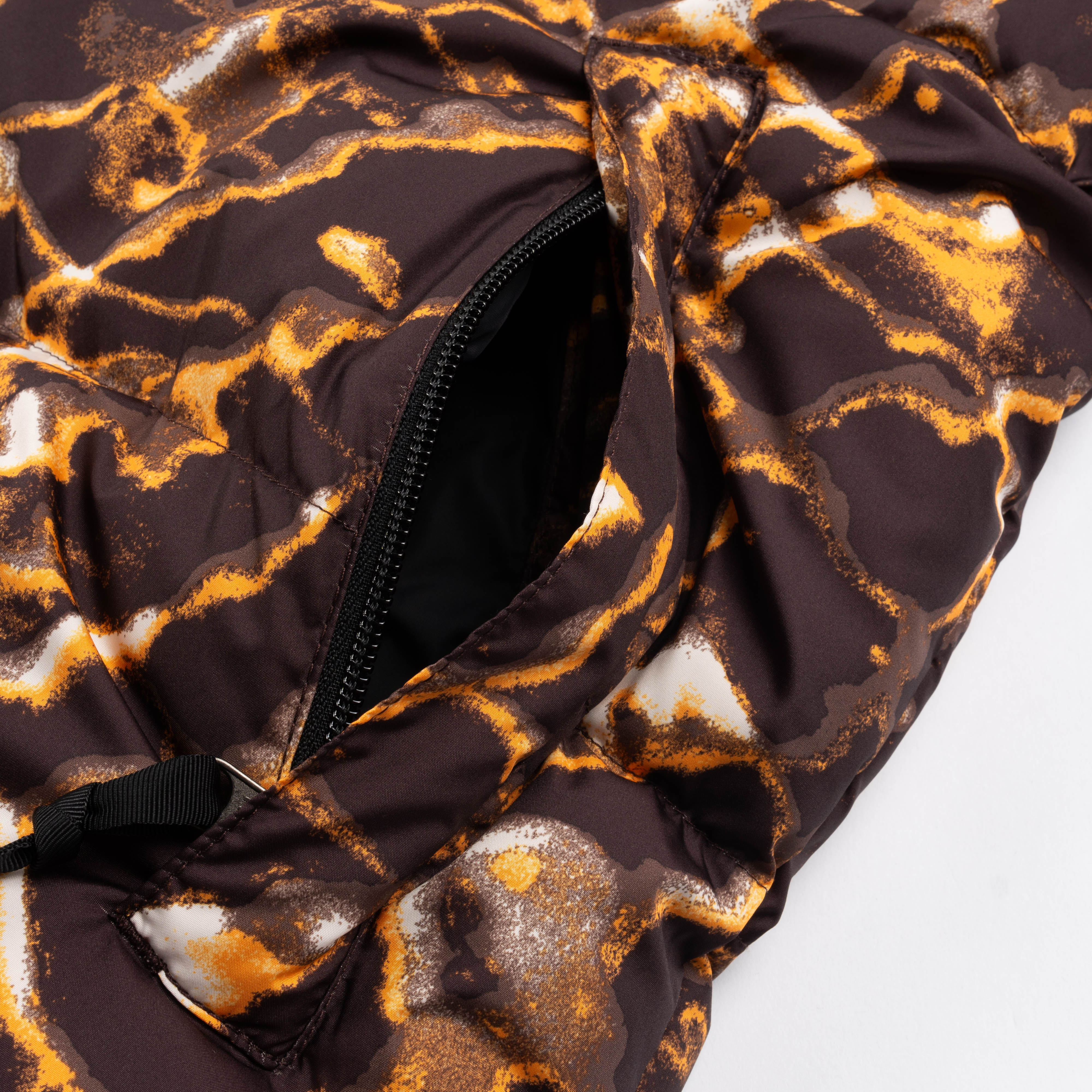 TNF 1996 Nuptse Jacket NF0A3C8D Coal Brown Print