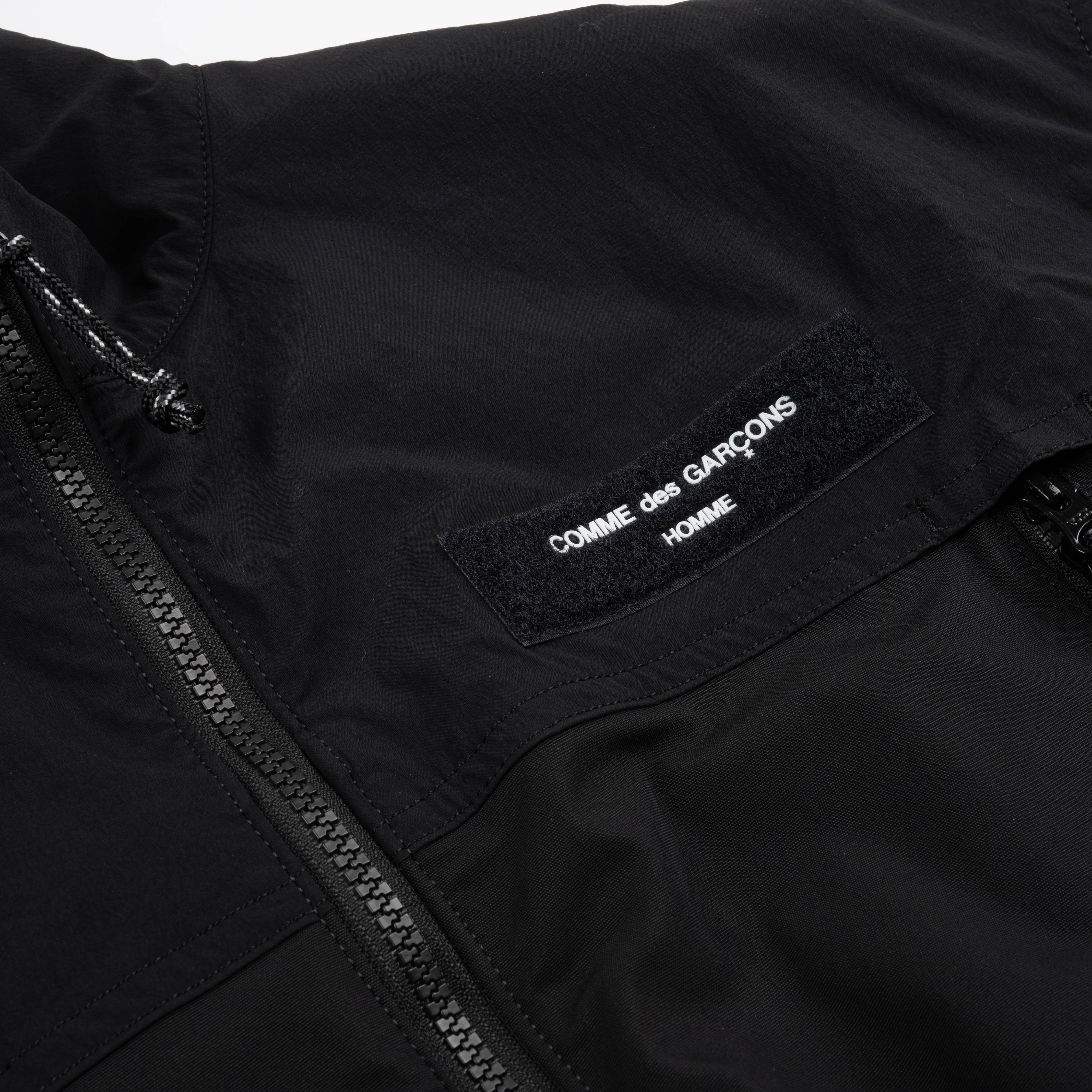 CdGH Zip-Up Jacket Black HM-J024-051 – Capsule