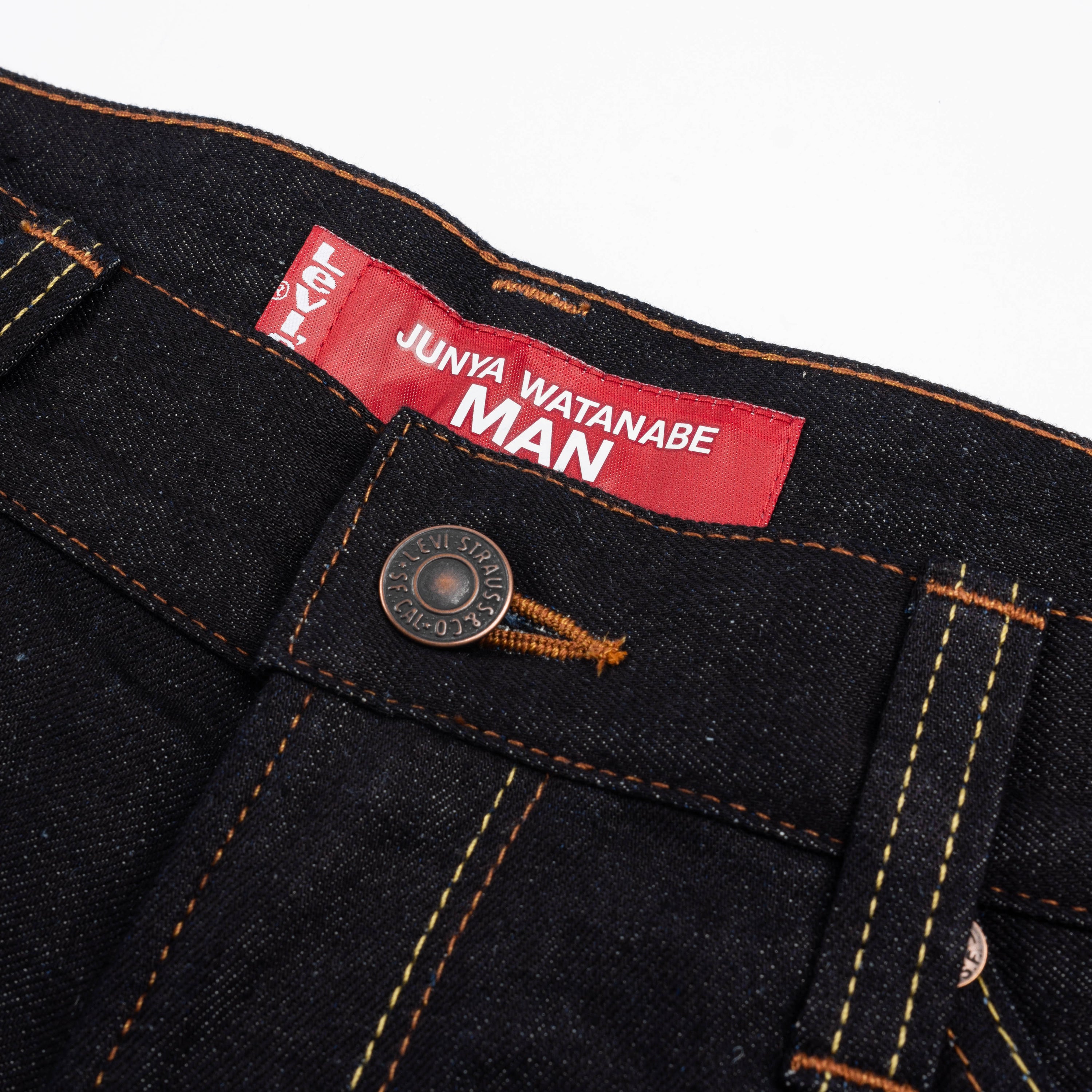 eYe JWM X Levi's Patchwork Straight Jeans Indigo WM-P911-100