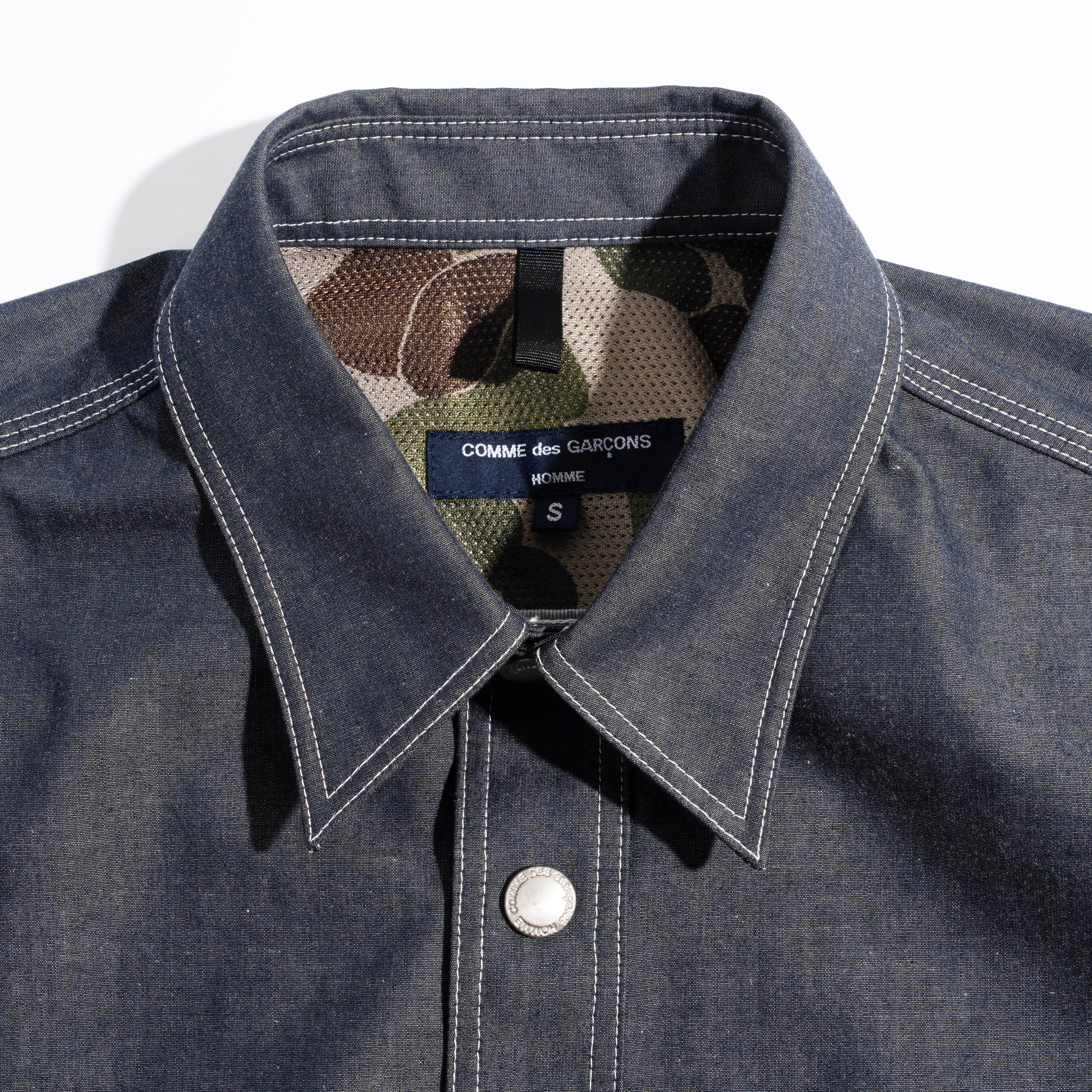 CdGH Tech Denim Shirt Grey HN-B004-051 – Capsule