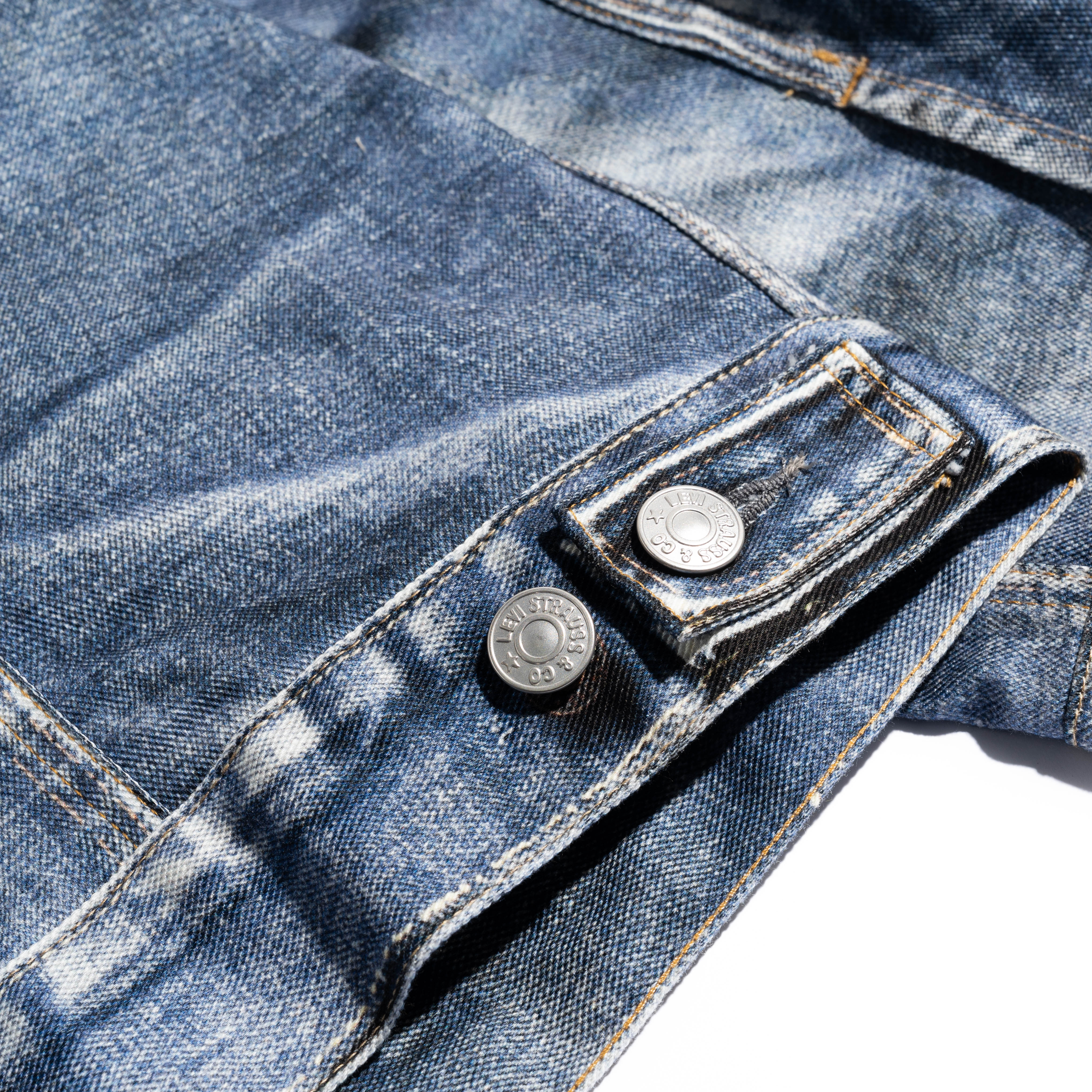 x Levis BerBerJin Inkjet Printed Cotton Jacket WO-J911-100-1 x Levis BerBerJin Inkjet Printed Cotton Jacket WO-J911-100-1