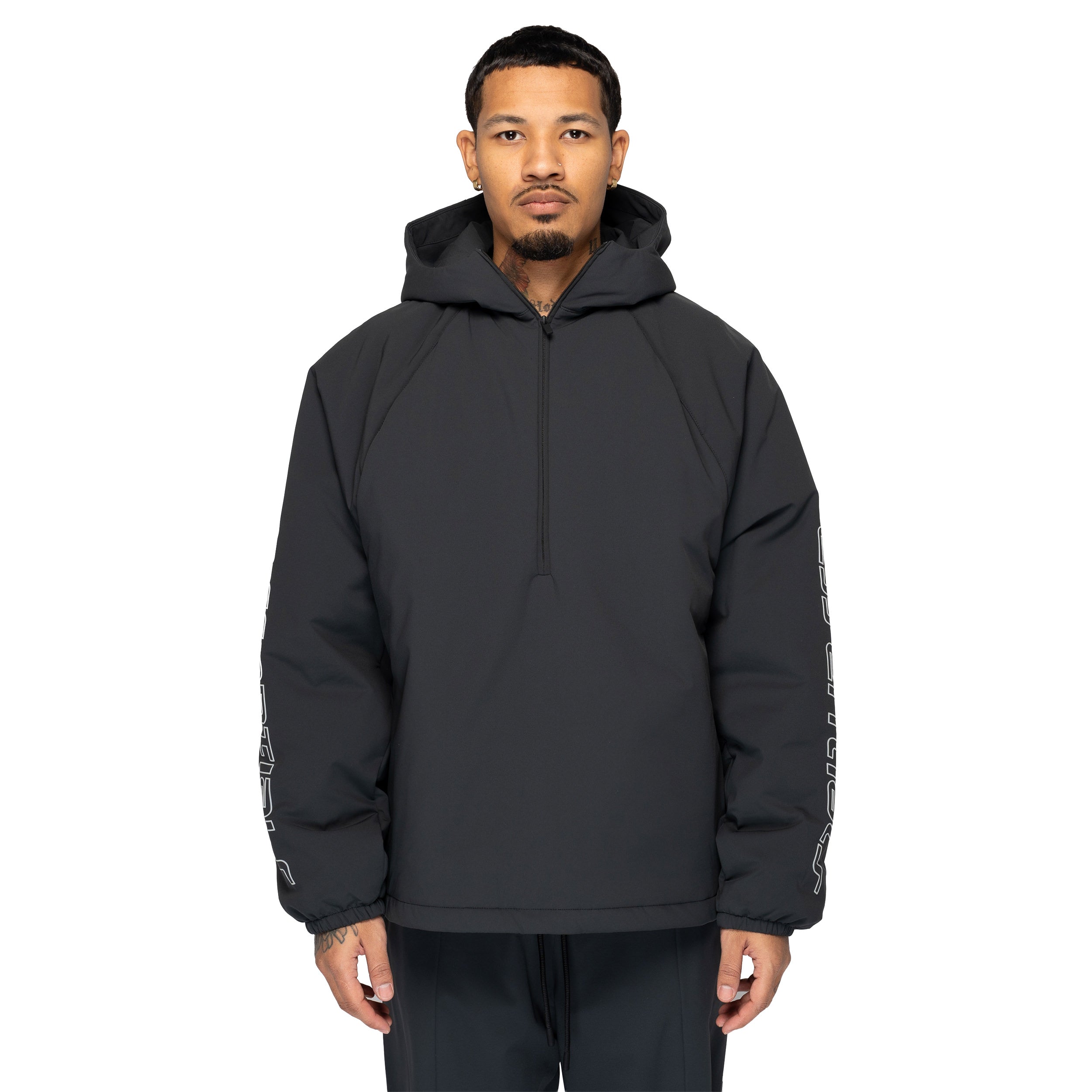 ジャケット・アウター Bristol YOHJI YAMAMOTO HALF ZIP ANORAK L F.C.Real Bristol HALF ZIP ANORAK(S BLACK): F.C.Real Bristol