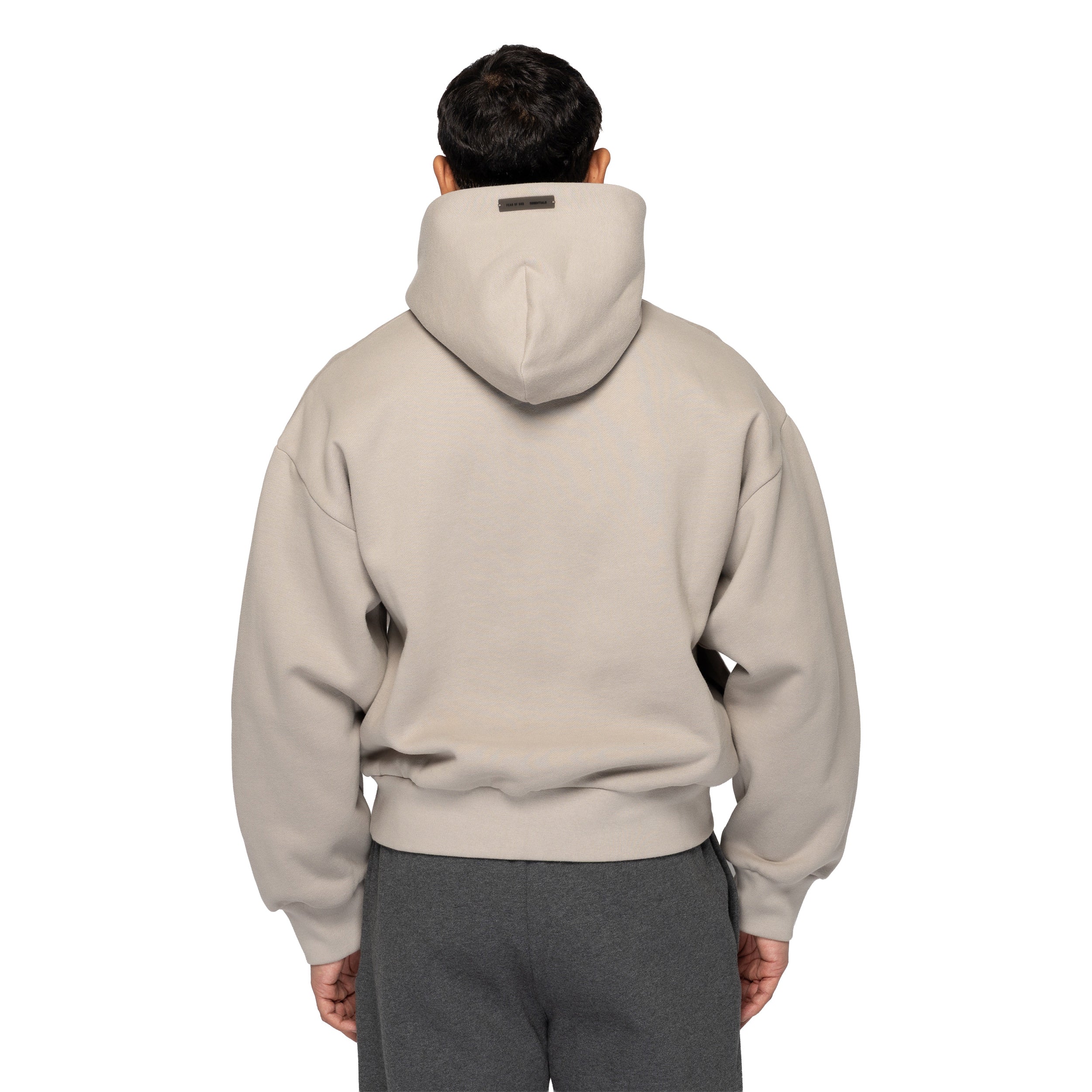 Classic Fleece Hoodie Smoke Grey 192HO256862F