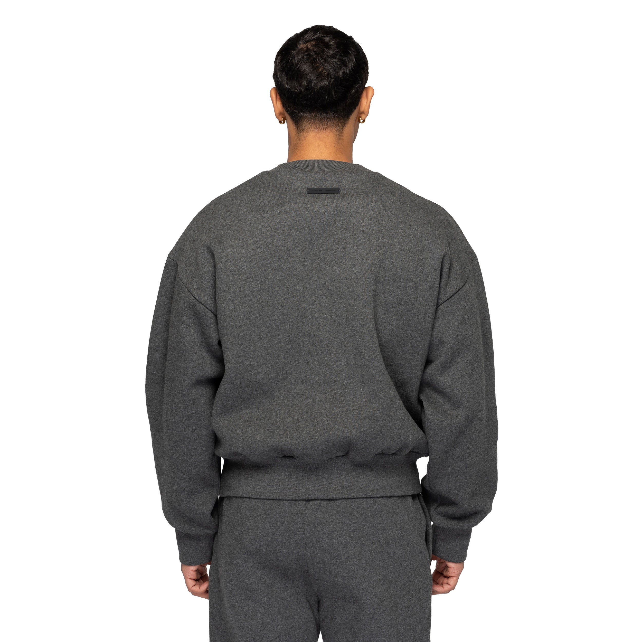 Classic Crewneck Sweatshirt Charcoal Heather 192HO256551F