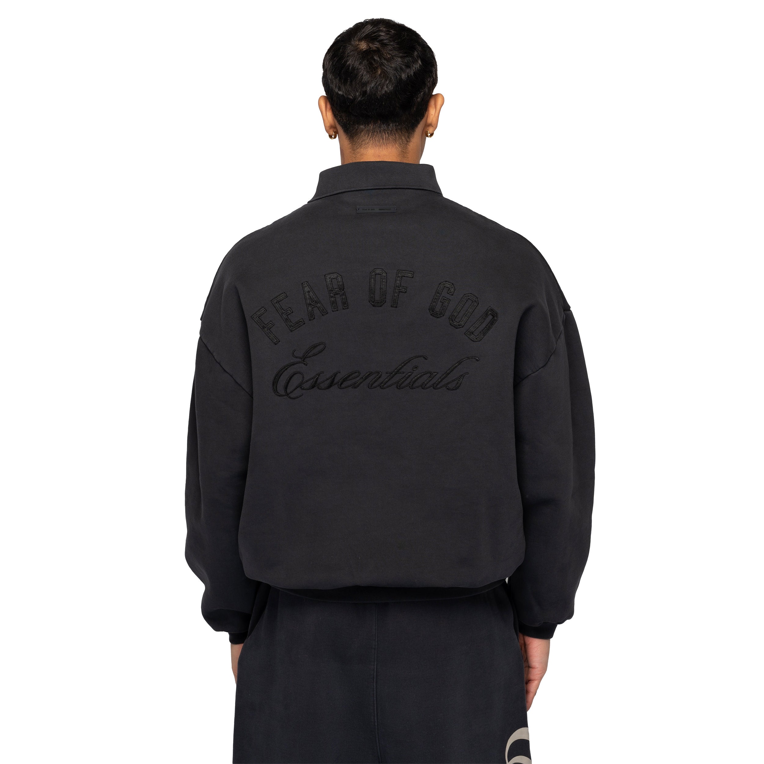 Classic Polo Sweatshirt Vintage Black 192HO252042F