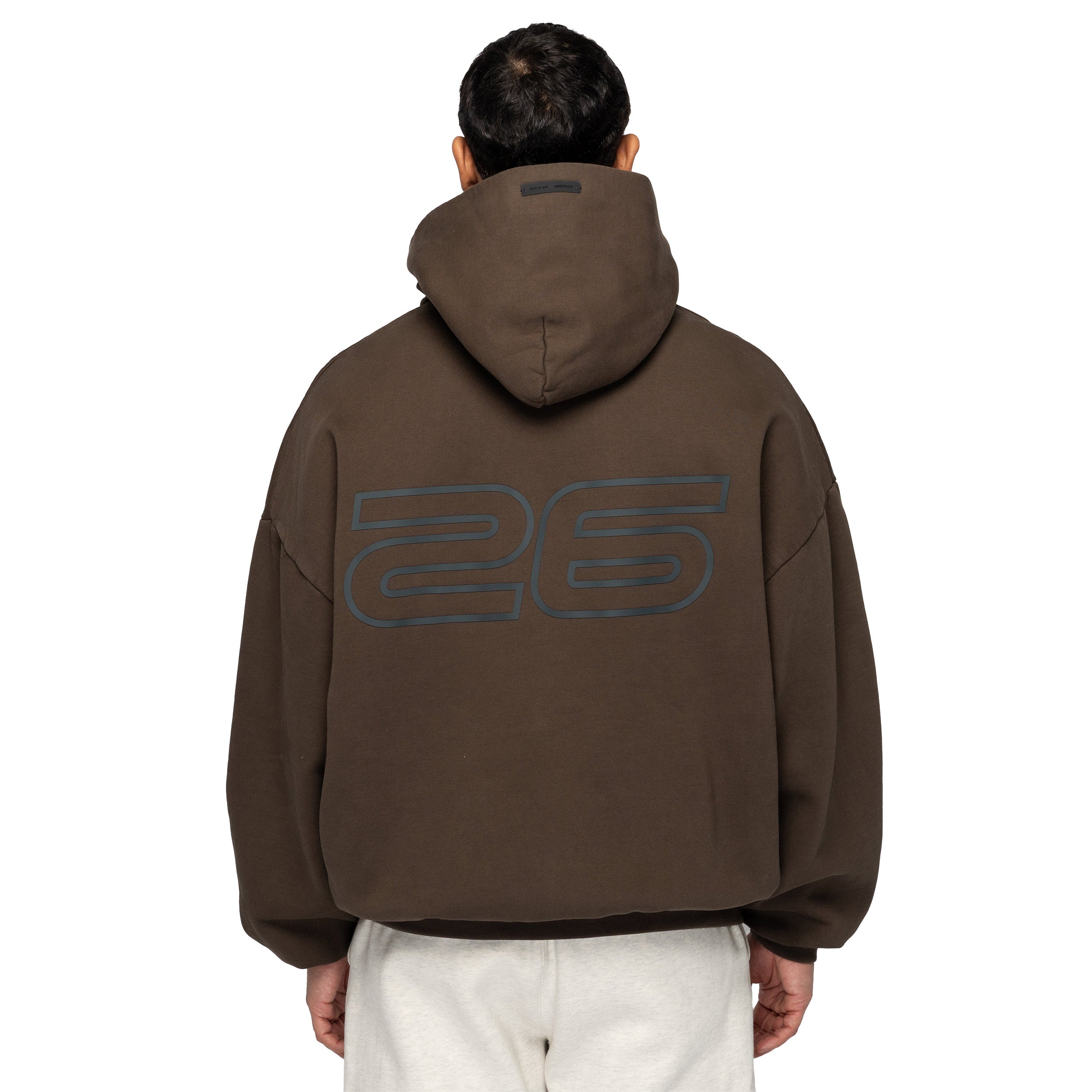 Heavy Fleece 90s Hoodie Brown 192HO256563F
