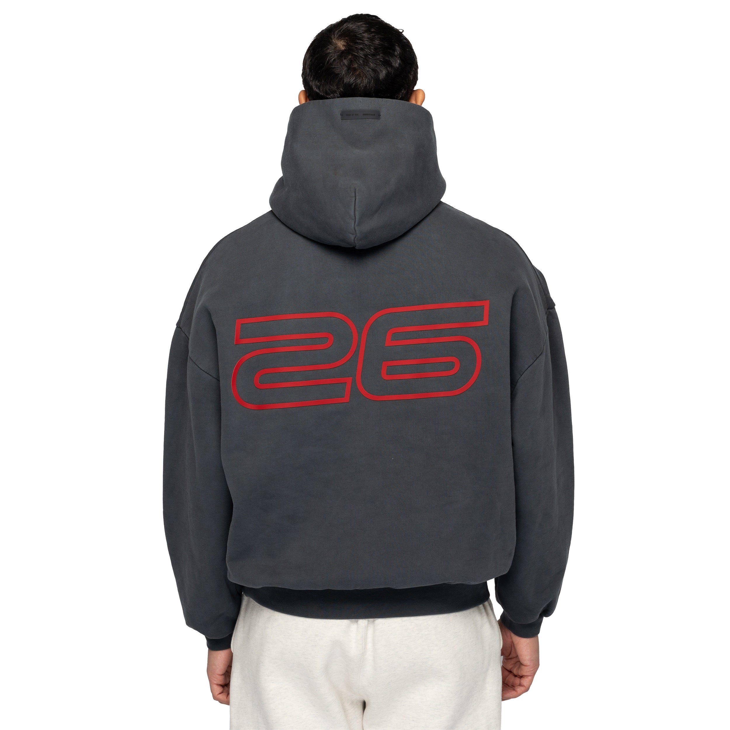 Heavy Fleece 90s Hoodie Iron Grey 192HO256562F