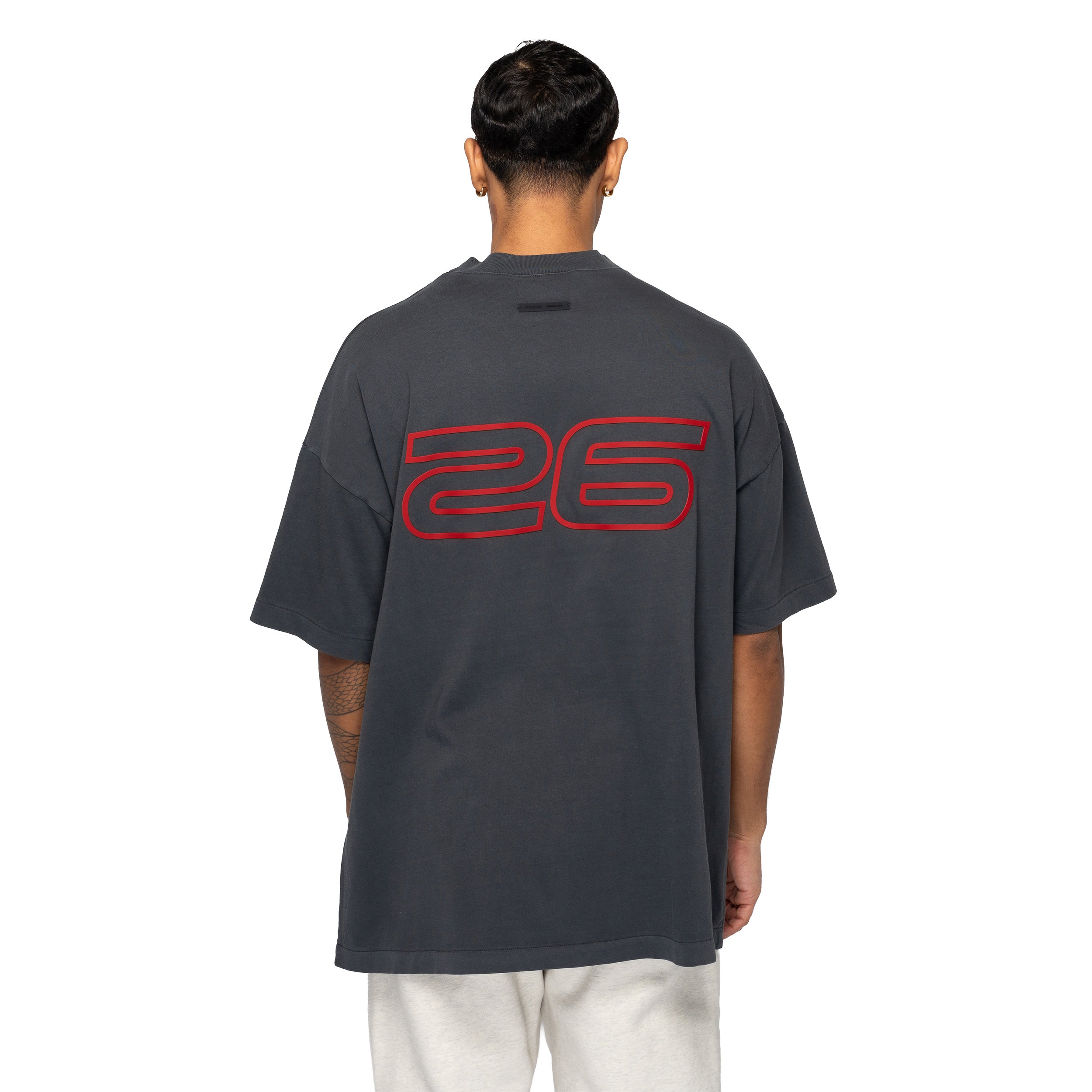 90's Short Sleeve Tee Iron Grey 125HO254472F