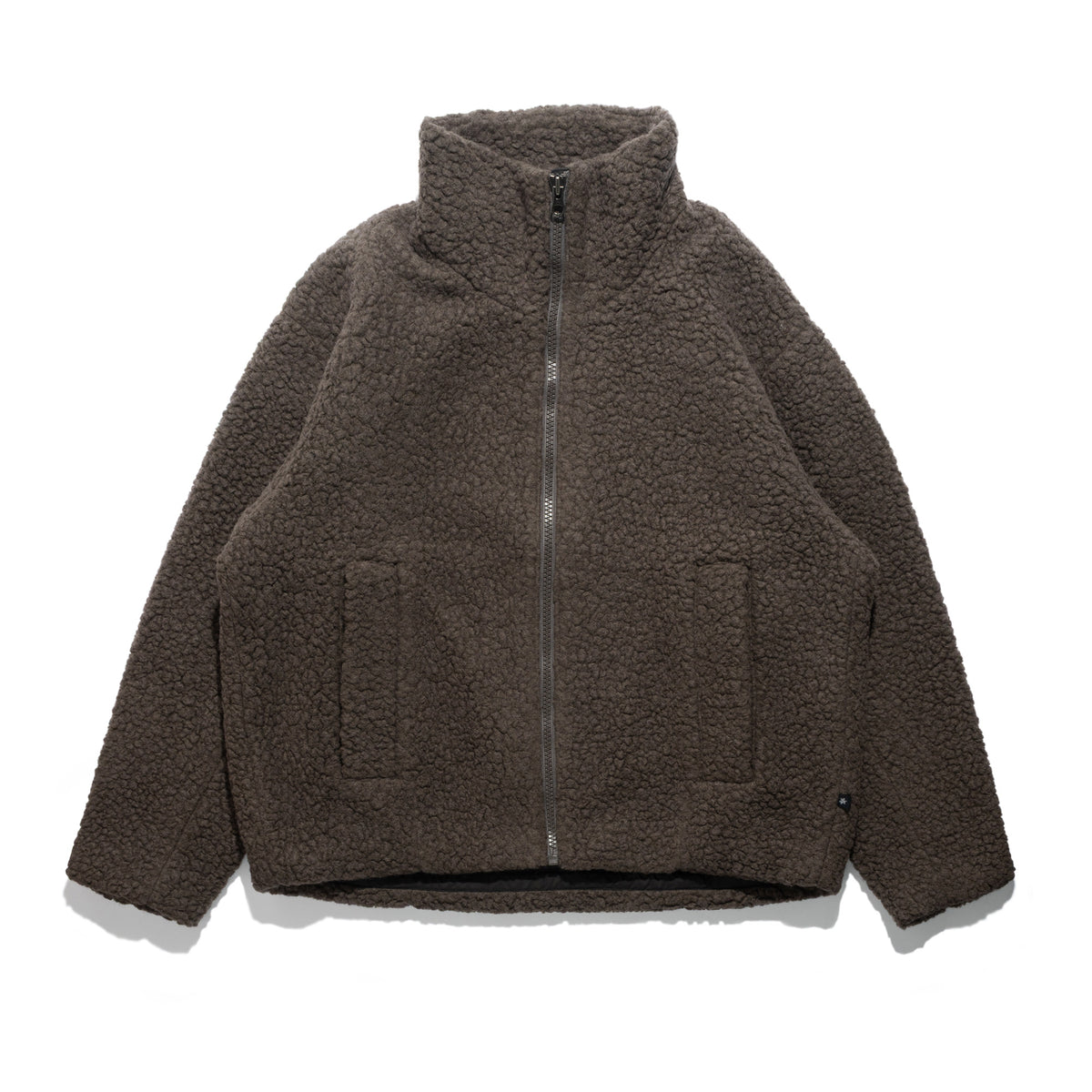 Deep Pile Fleece Jacket Morel GL36338