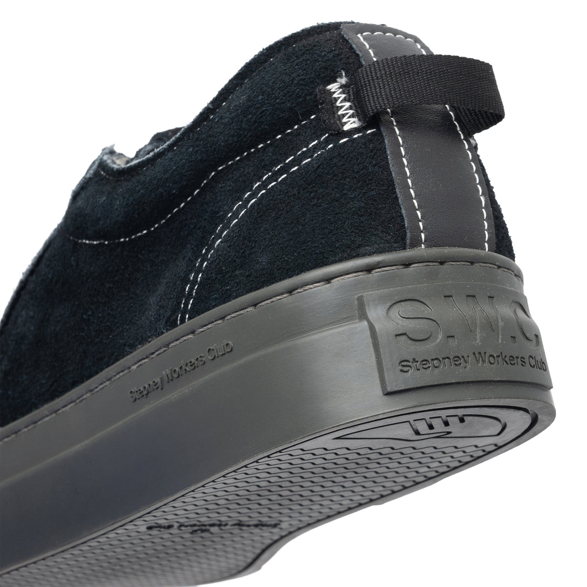 Dellow Freecut Geo-Merged Suede BLACK YA30015