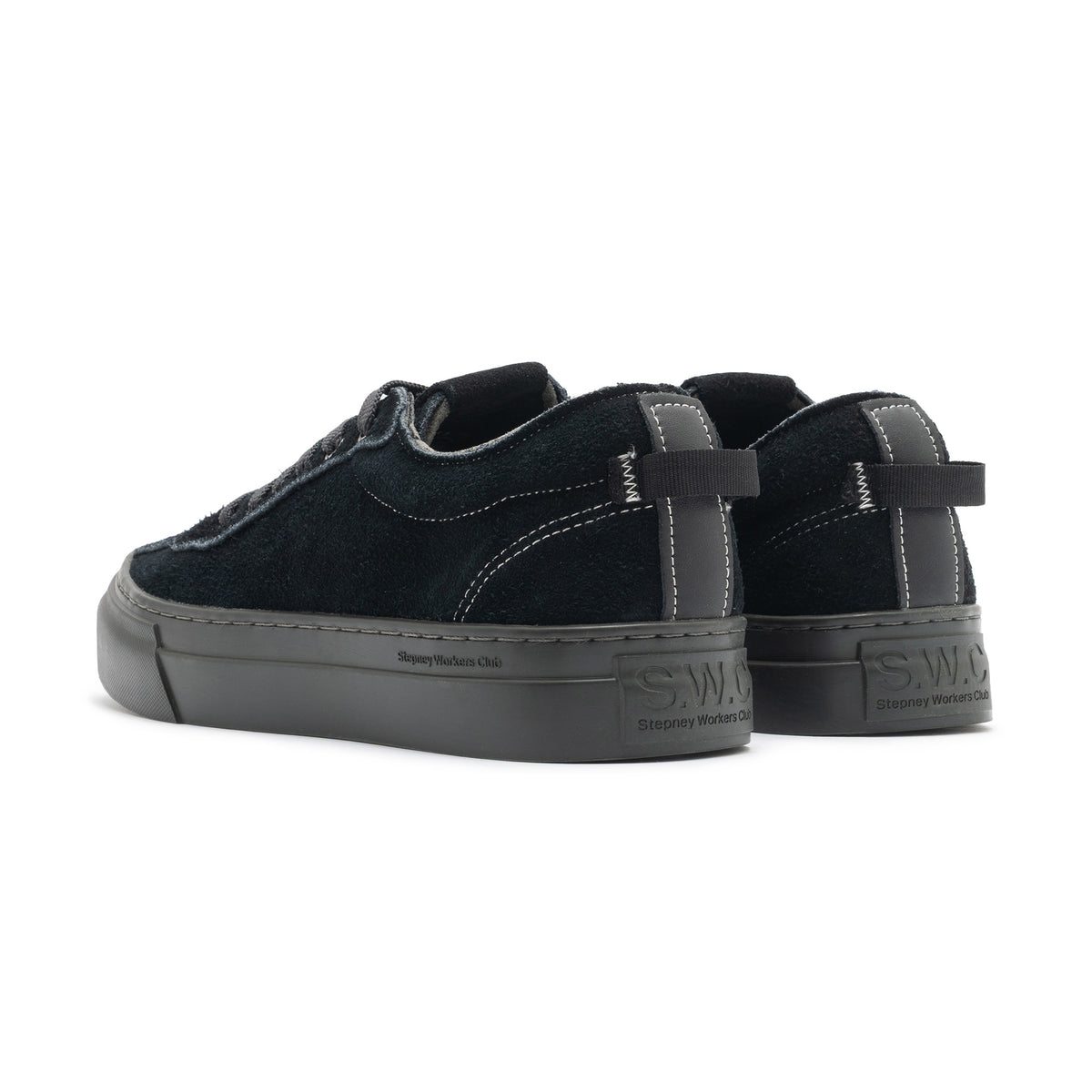 Dellow Freecut Geo-Merged Suede BLACK YA30015