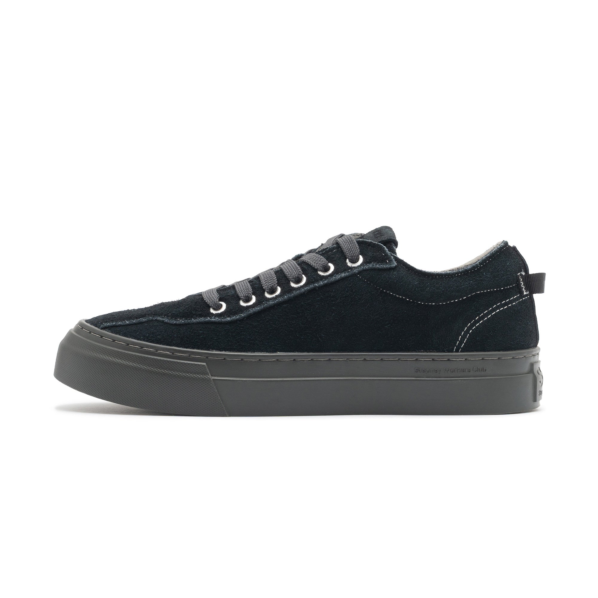Dellow Freecut Geo-Merged Suede BLACK YA30015
