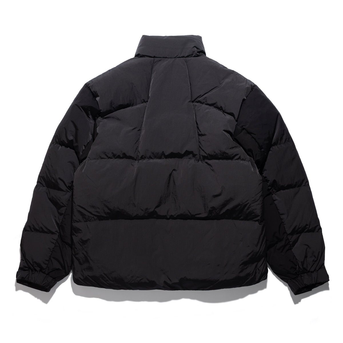 Dope Dyed Ripple Nylon Down Jacket Deep Charcoal GL26330