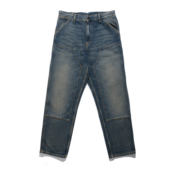 Double Knee Pant Smith Denim 13.5oz Blue Worn I032699