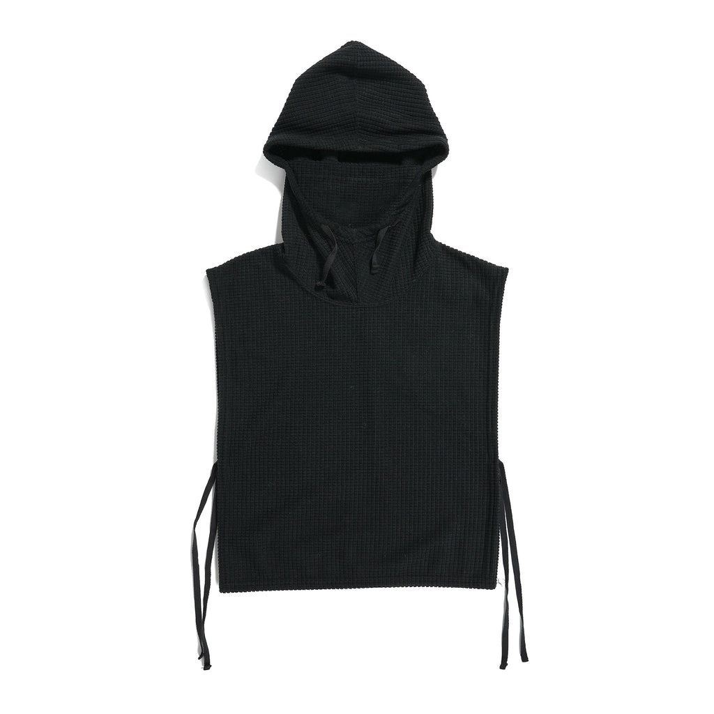 EG Hooded Interliner 23F1B006 Black Waffle