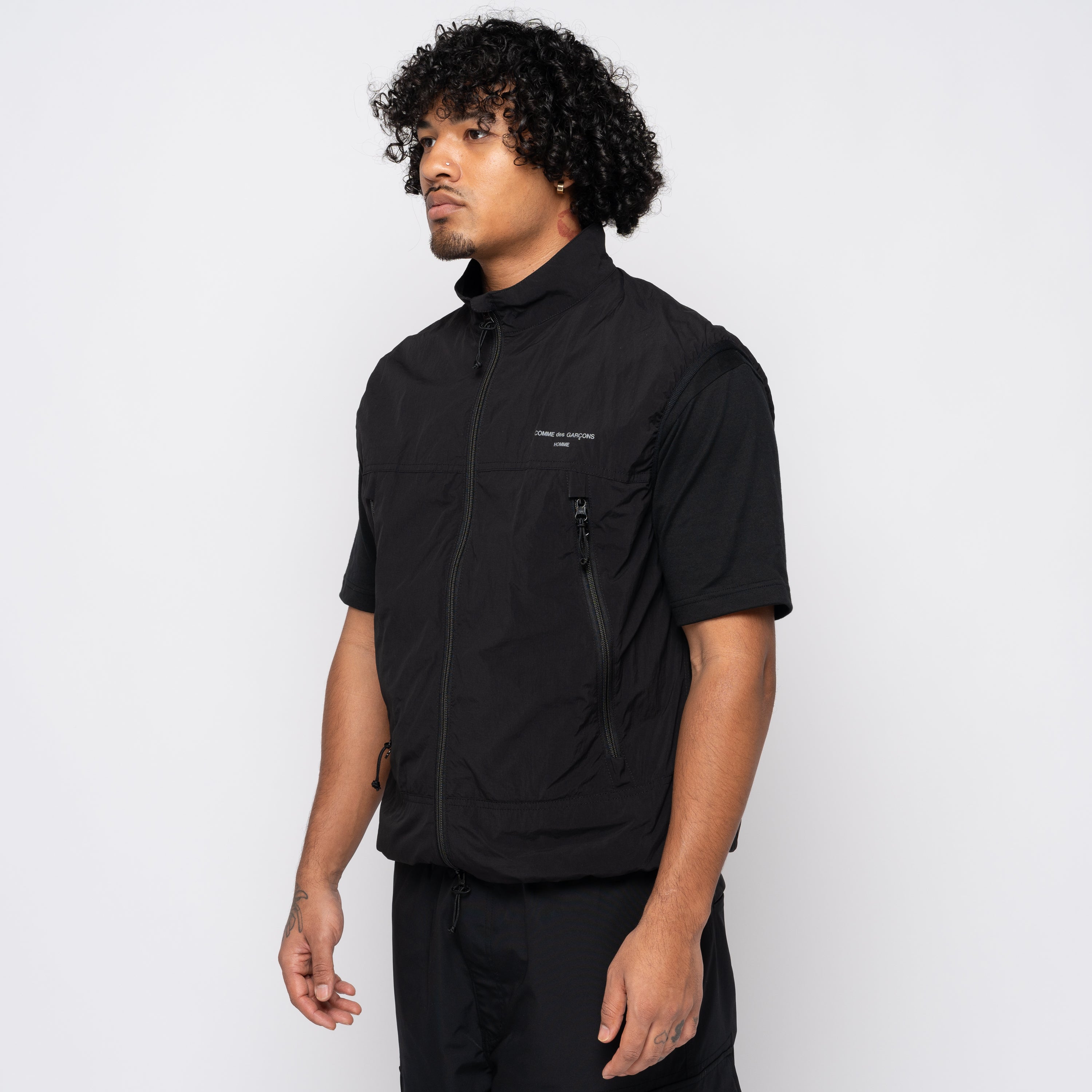 CdGH Technical Nylon Vest Black HM-V001-051