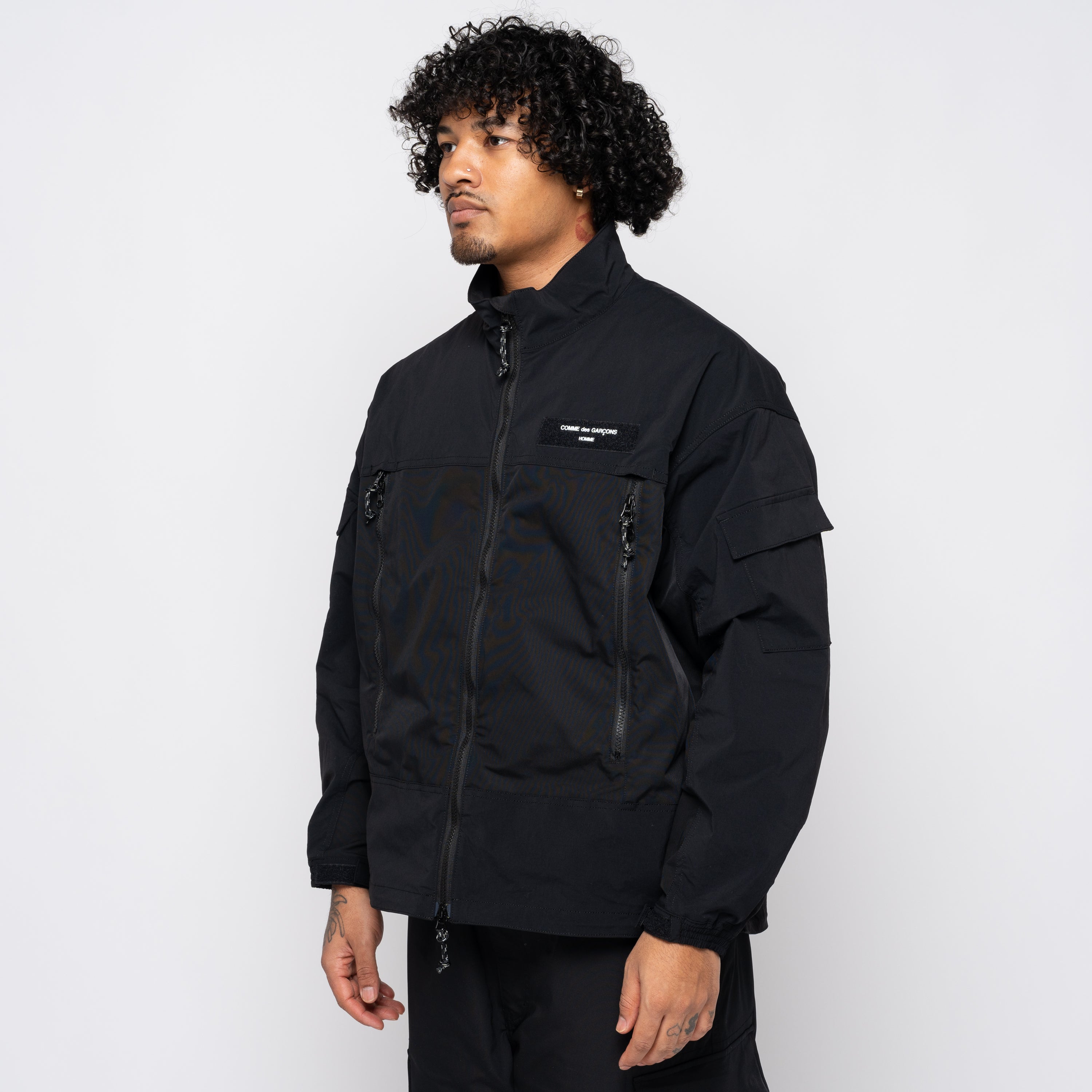 CdGH Zip-Up Jacket Black HM-J024-051 – Capsule