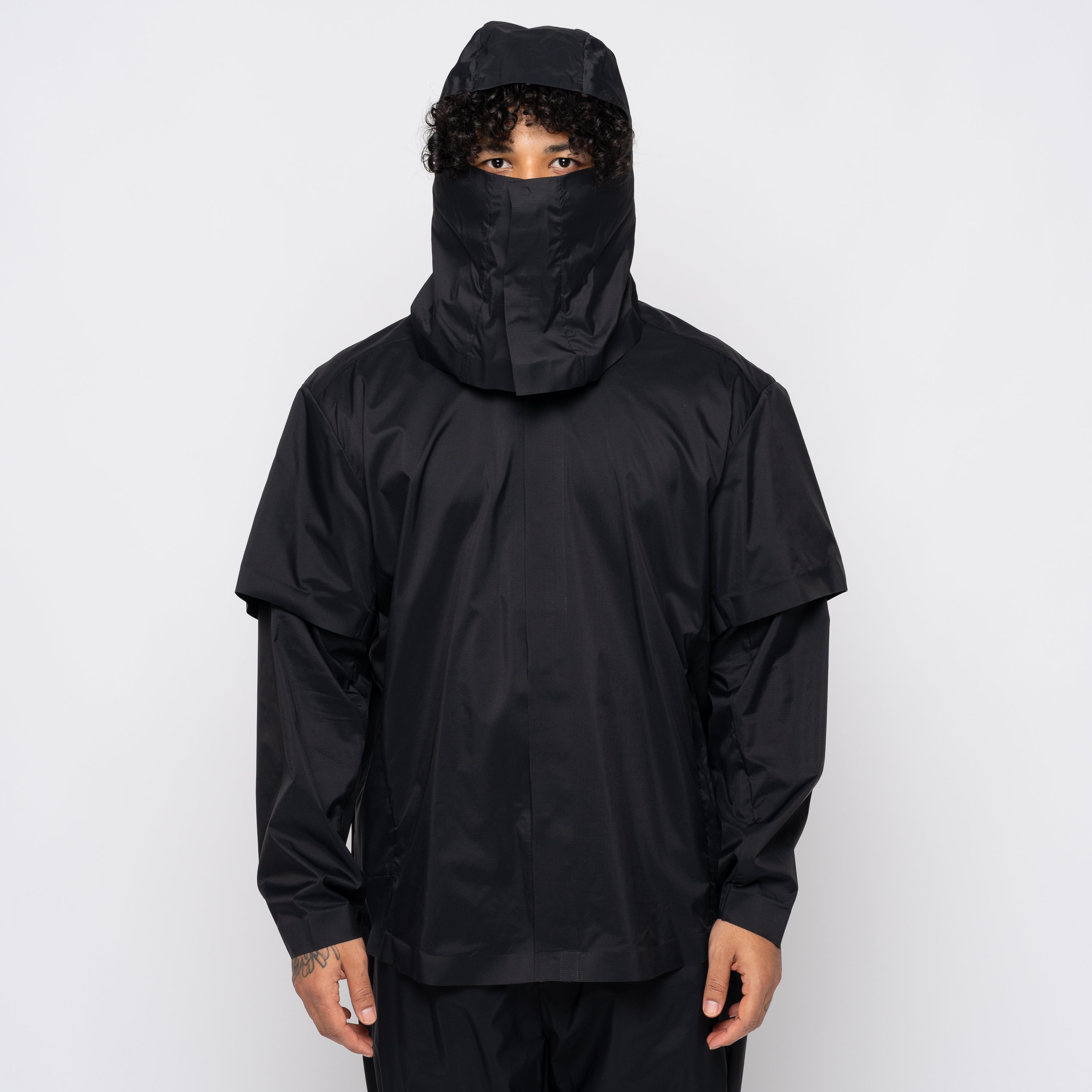 Goldwin 0 Wind Shirt Black GZ54102 Capsule