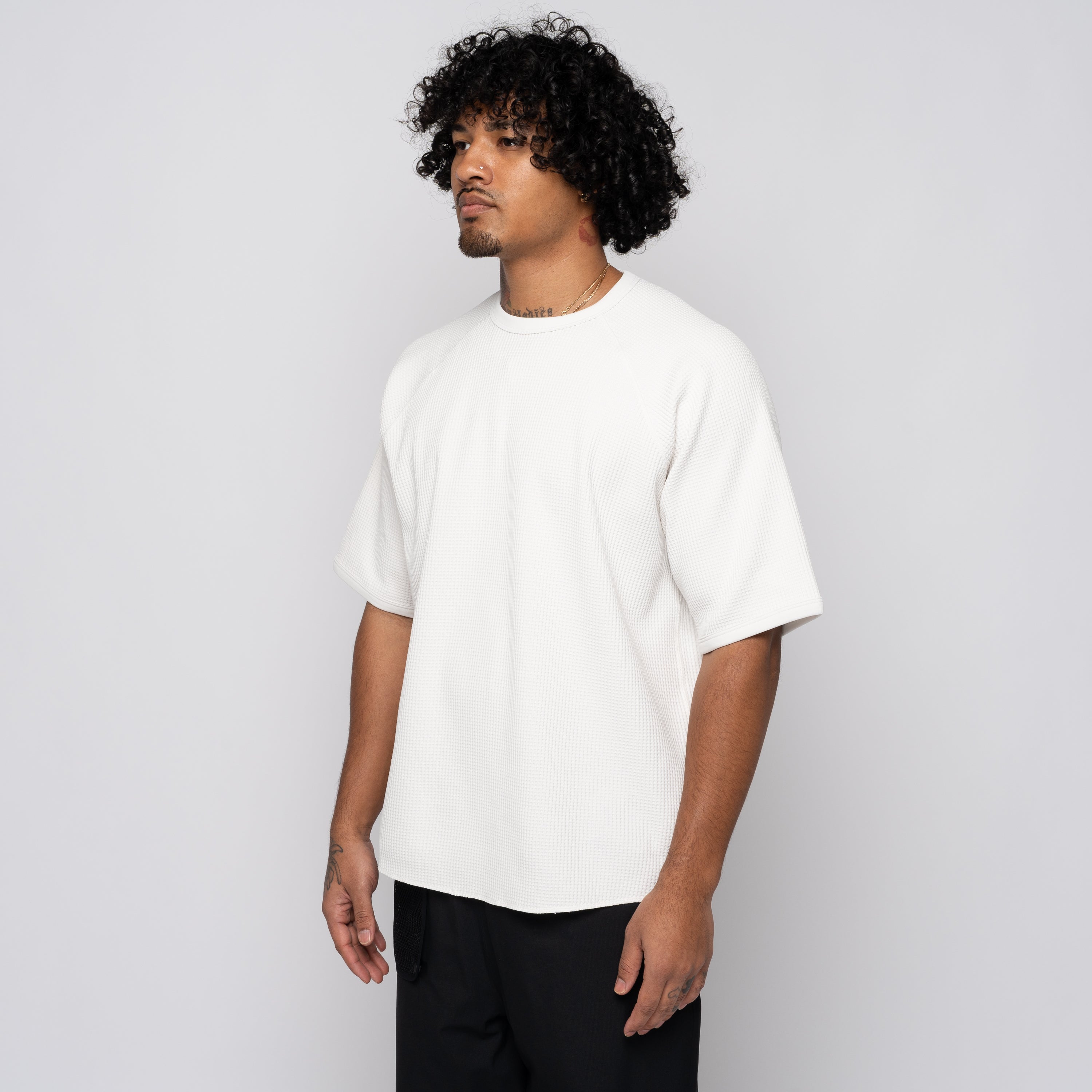 Goldwin Waffle Tee White GM64107