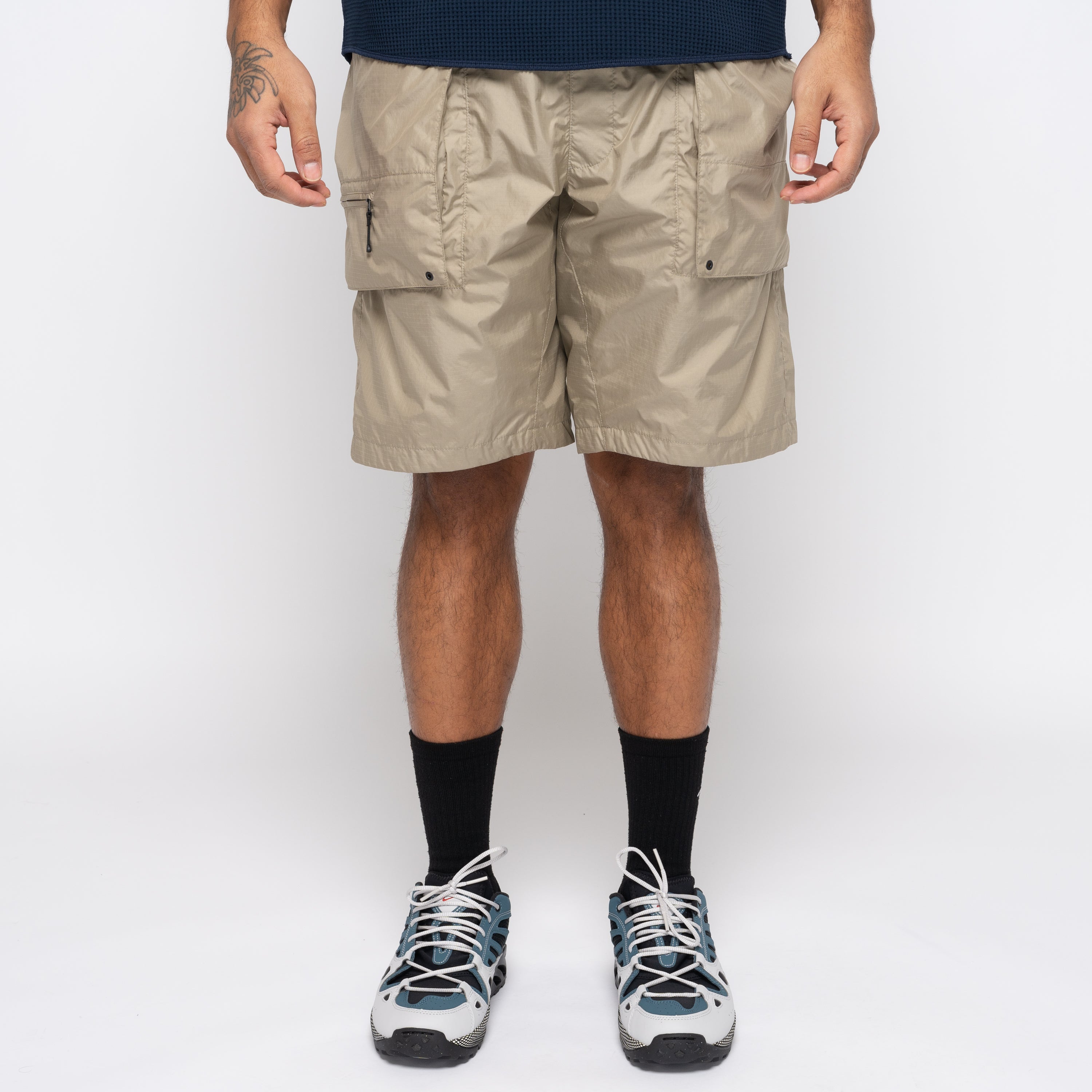 F&F Black Contour Jeans - Rip - Stop Cargo shorts ASOS Oak