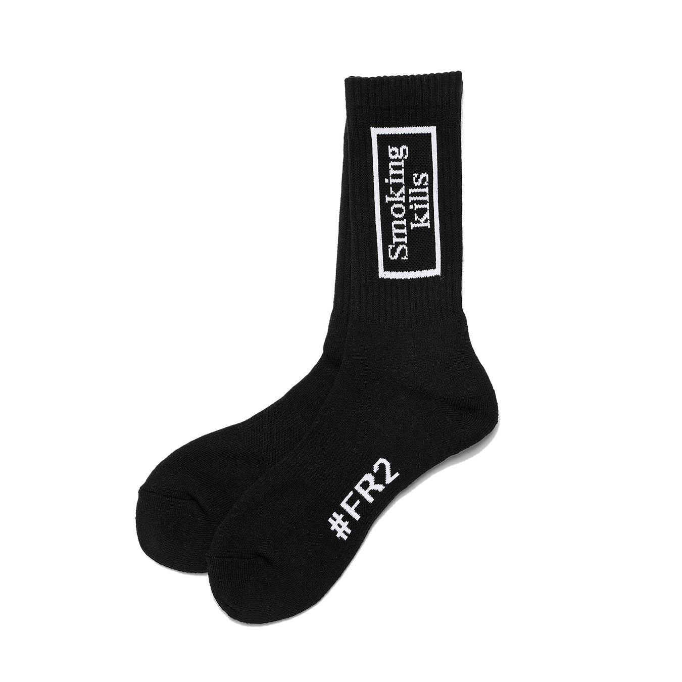Smoking Kills Box Logo Sock FRA570 Black