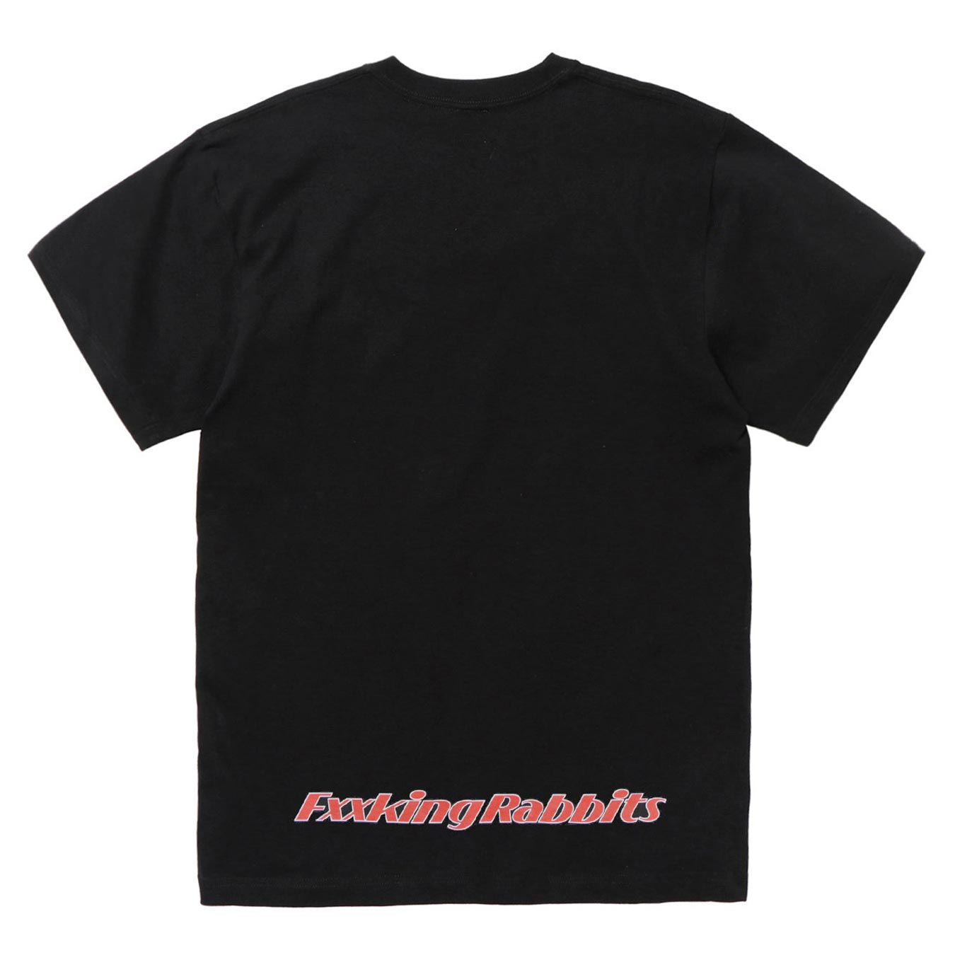 Rabbits Hanafuda Tee FRC2509 Black