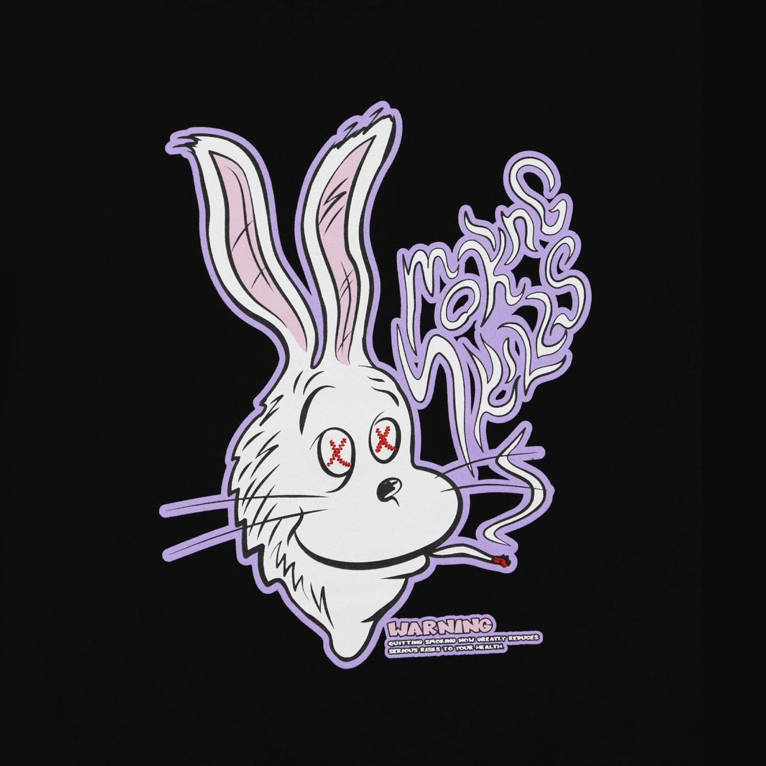 Rabbit Smoke Tee FRC2549 Black