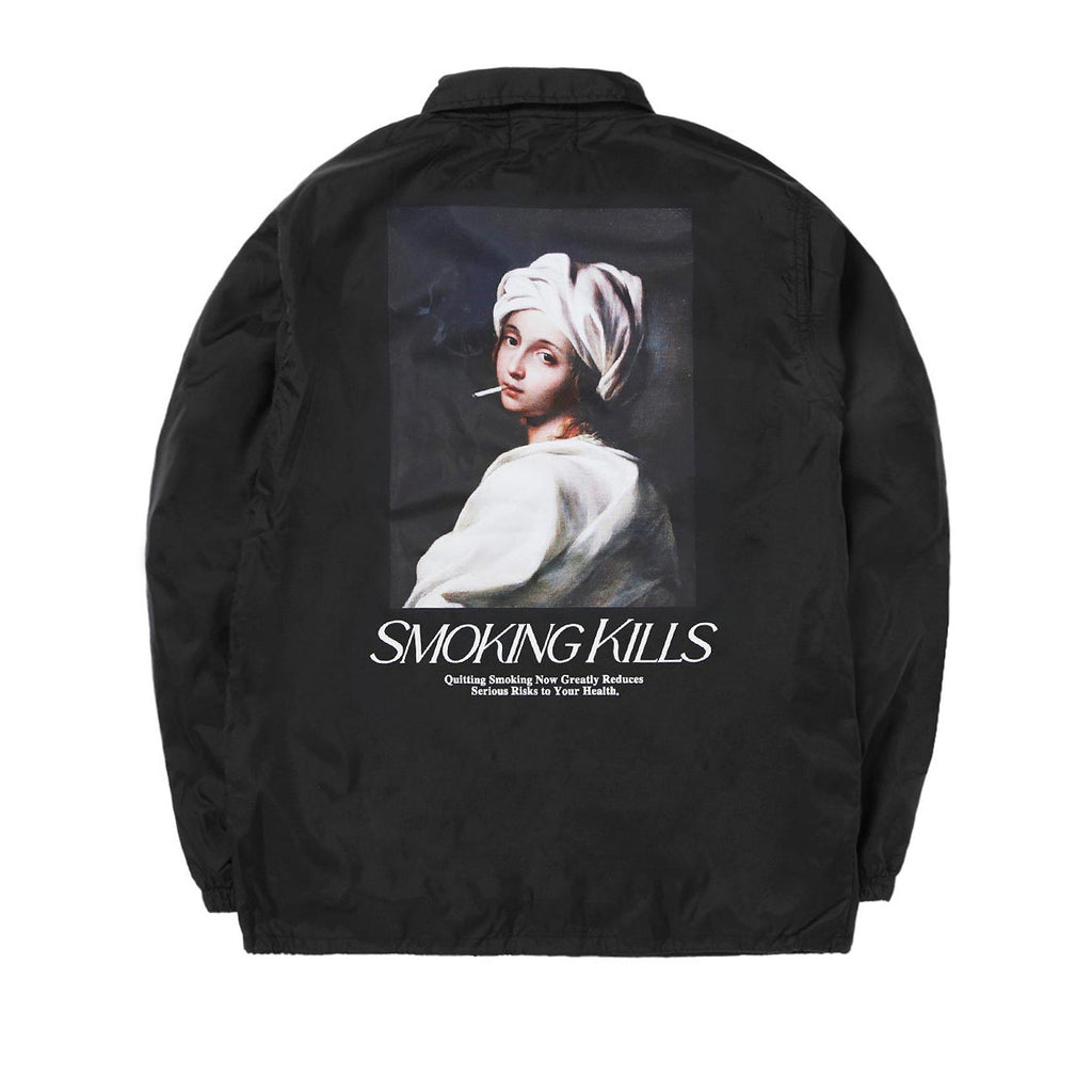 Smoking Art Coach Jacket FRJ120 Black